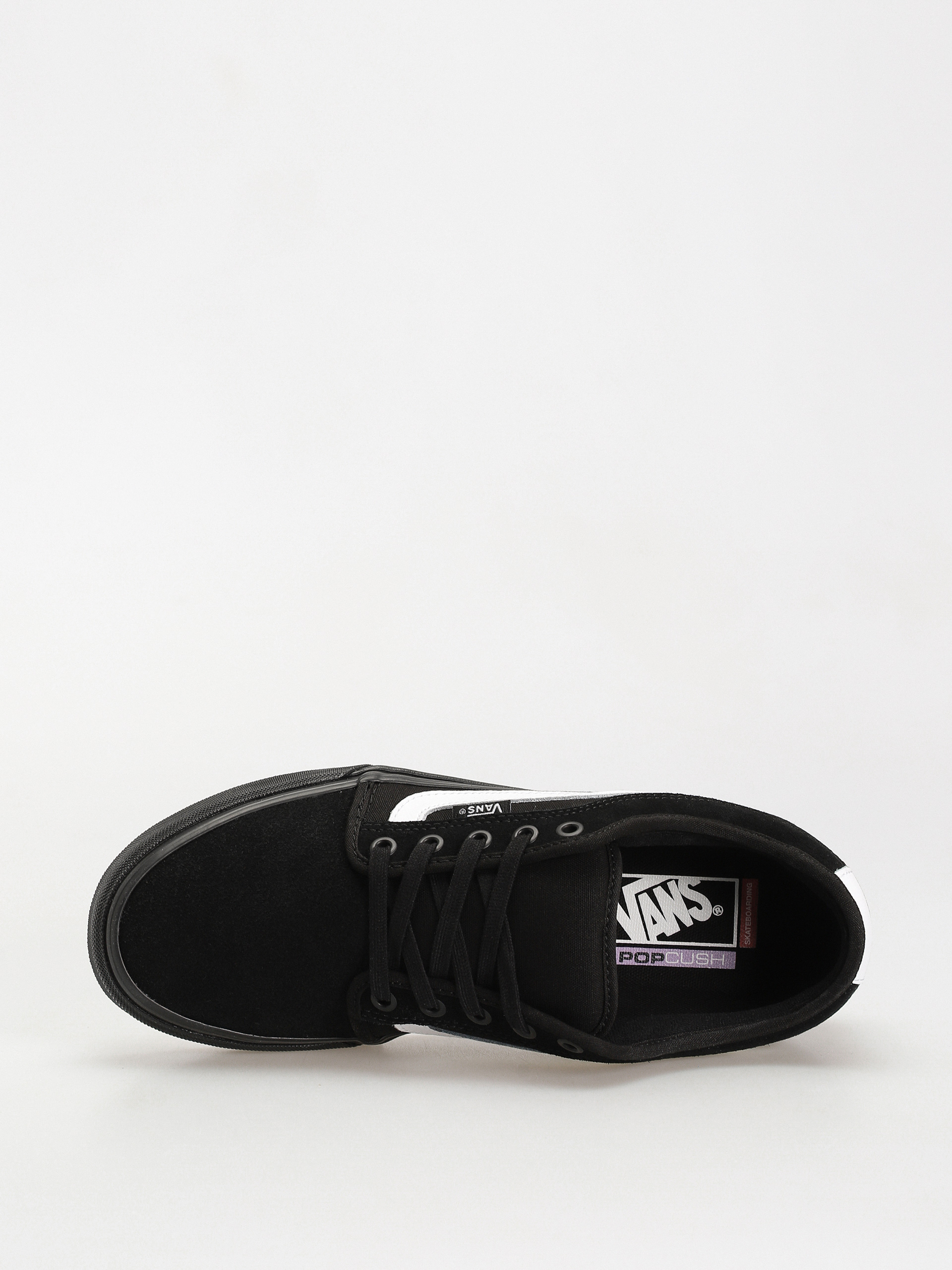 Vans Chukka Low Sidestripe Cipők (black/black/white)