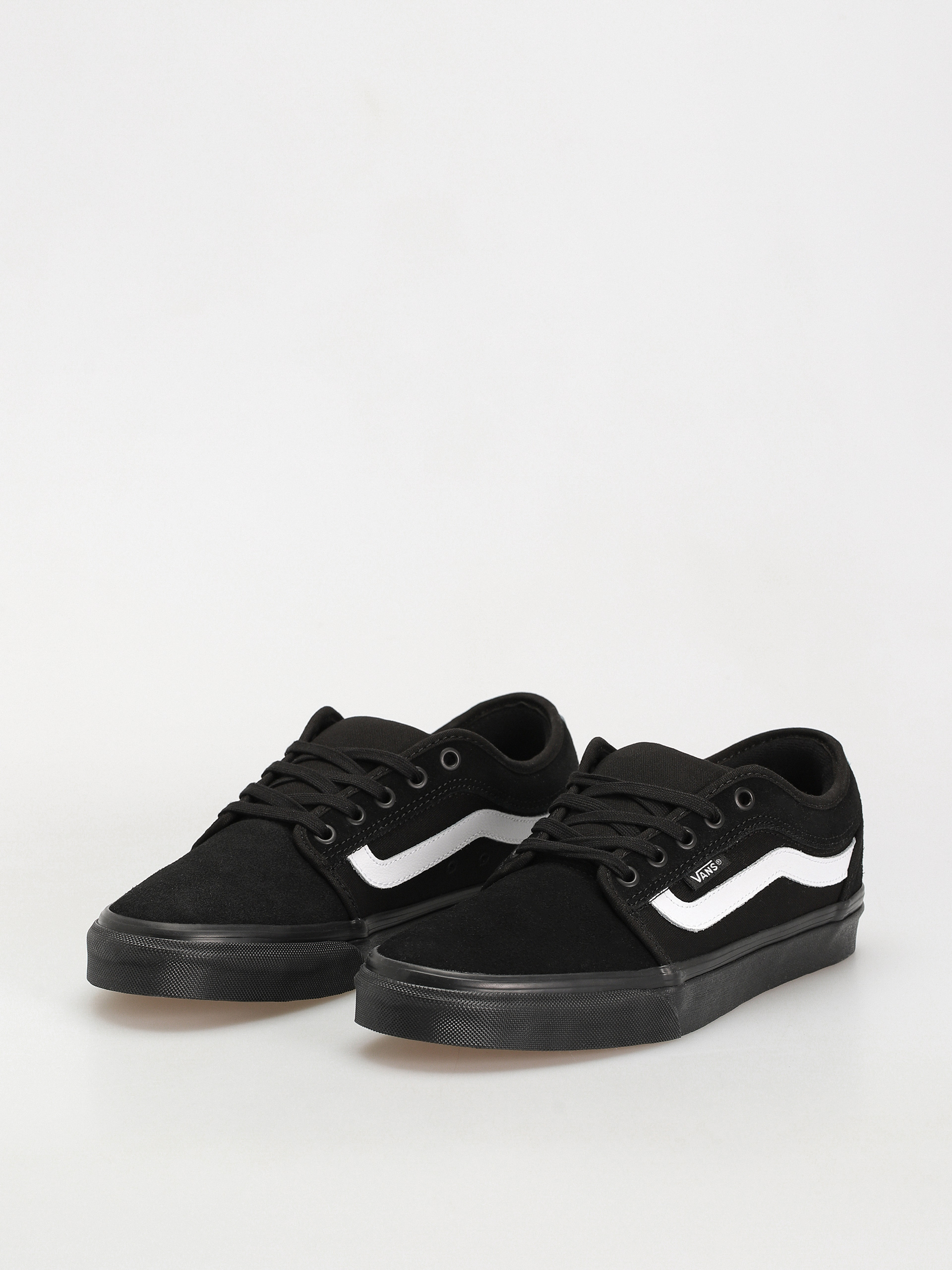 Vans Chukka Low Sidestripe Cipők (black/black/white)