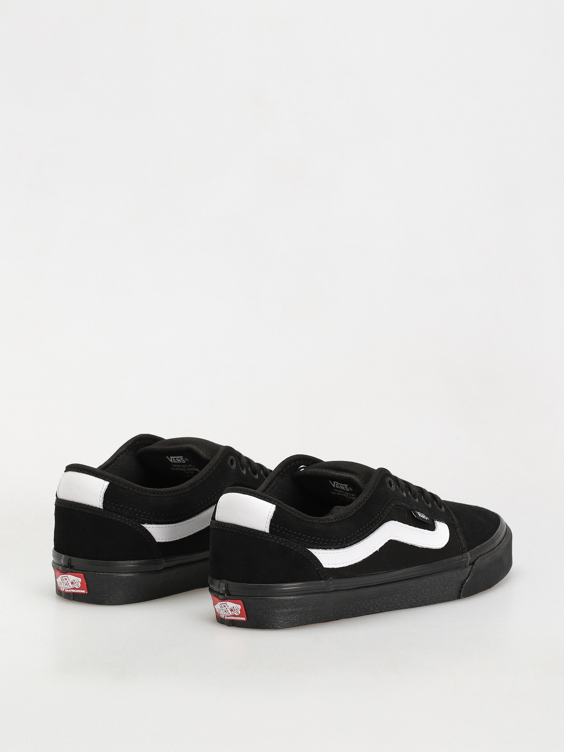 Vans Chukka Low Sidestripe Cipők (black/black/white)