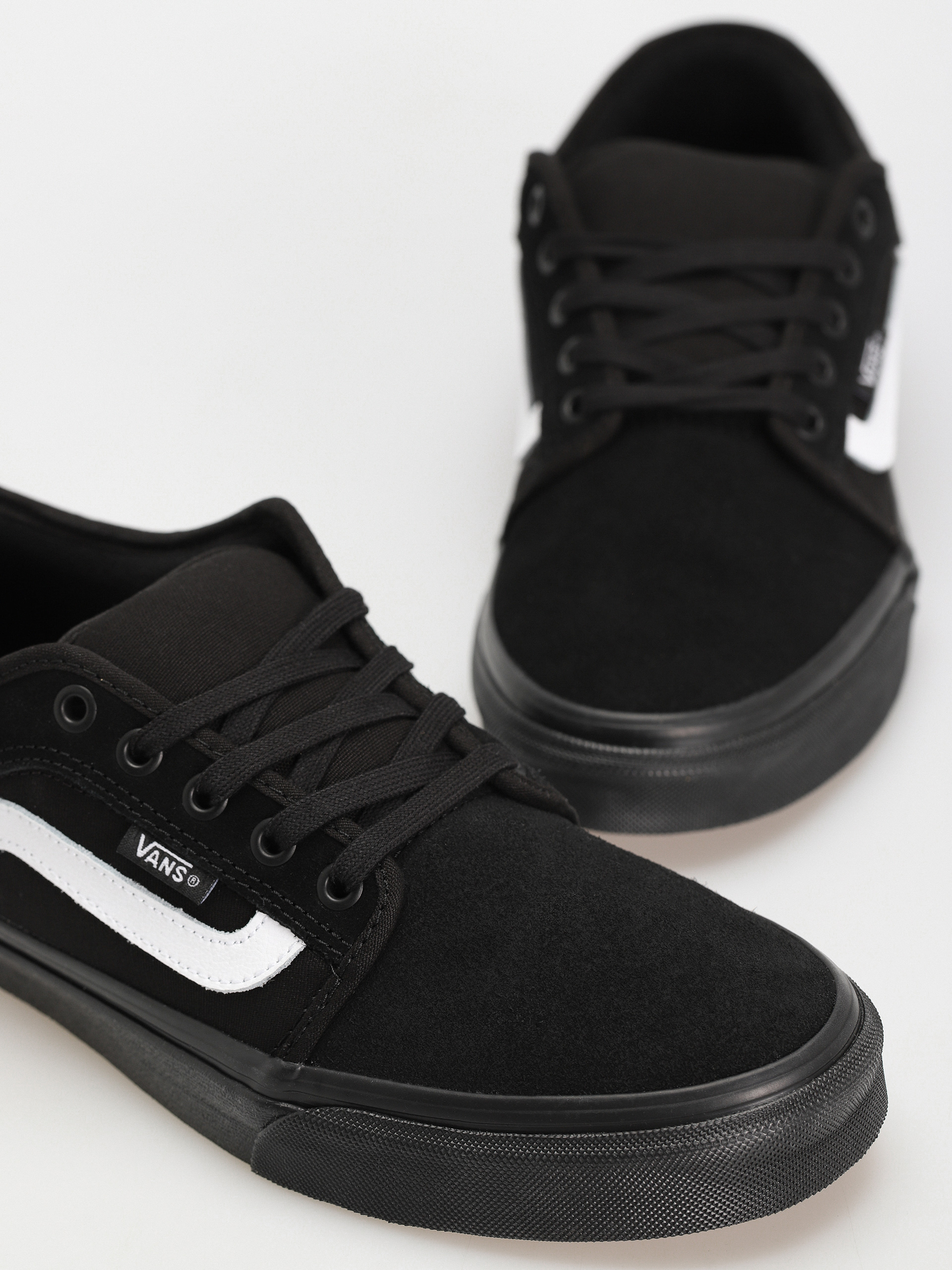 Vans Chukka Low Sidestripe Cipők (black/black/white)