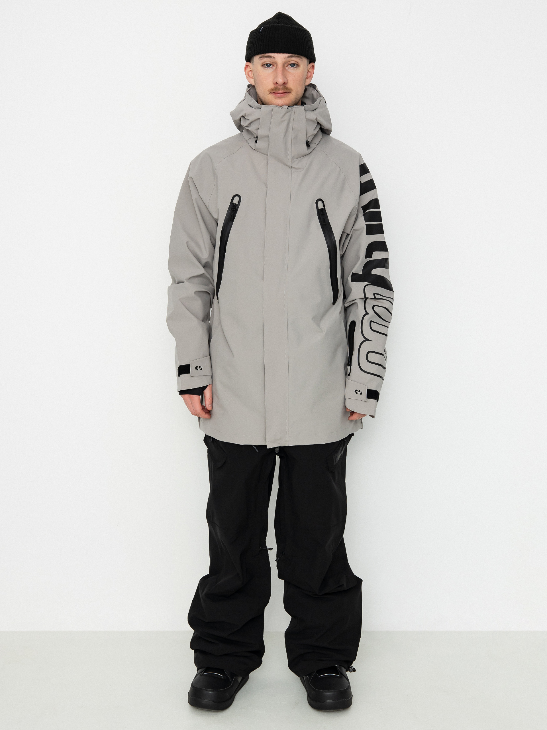 Férfi ThirtyTwo Deep Creek Parka Snowboard dzseki (grey/black)