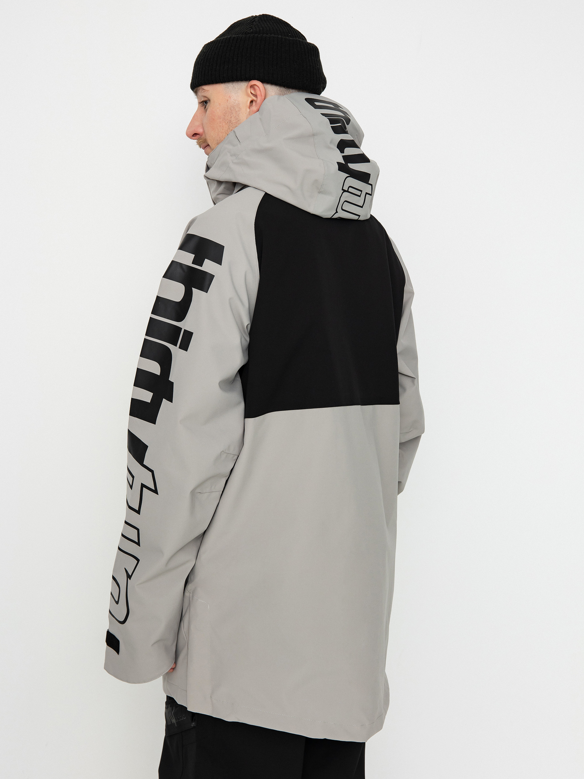 Férfi ThirtyTwo Deep Creek Parka Snowboard dzseki (grey/black)