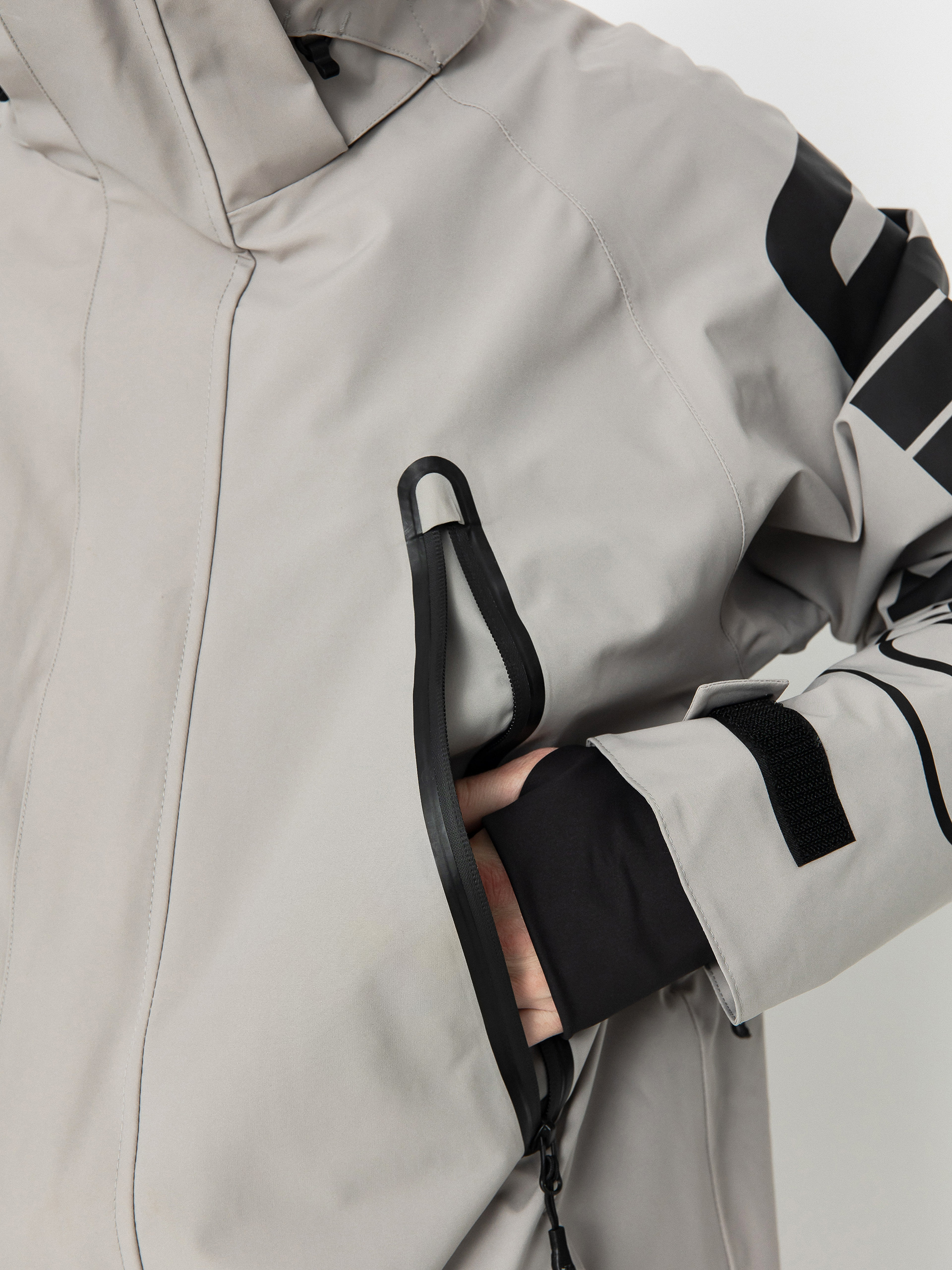 Férfi ThirtyTwo Deep Creek Parka Snowboard dzseki (grey/black)