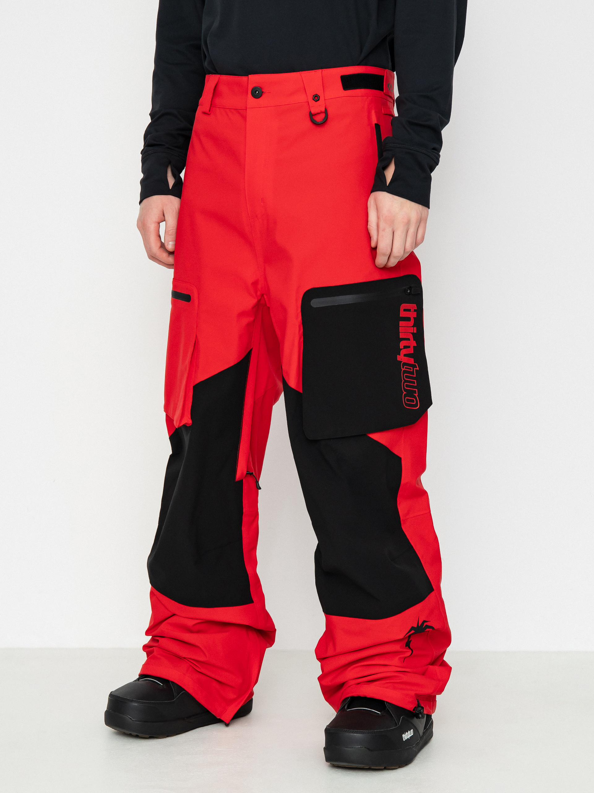 Férfi ThirtyTwo Springbreak Tm Snowboard nadrág (red/black)