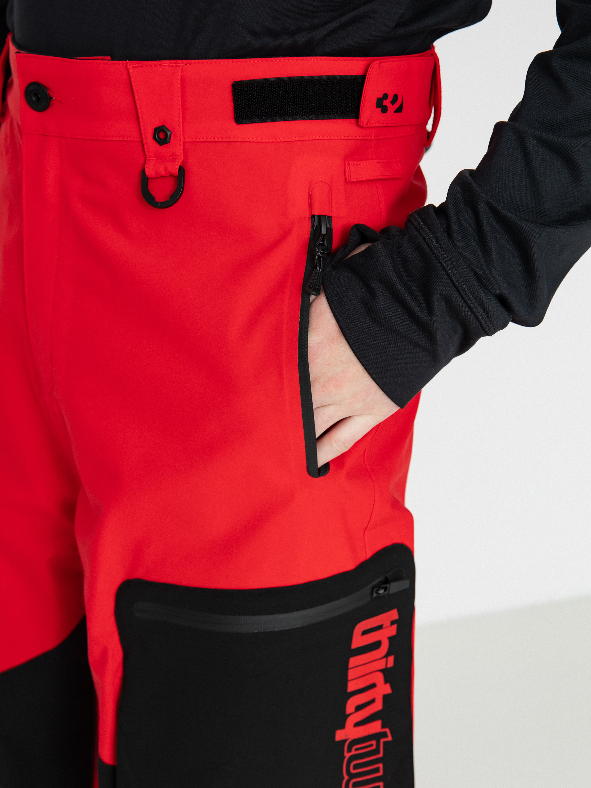 Férfi ThirtyTwo Springbreak Tm Snowboard nadrág (red/black)