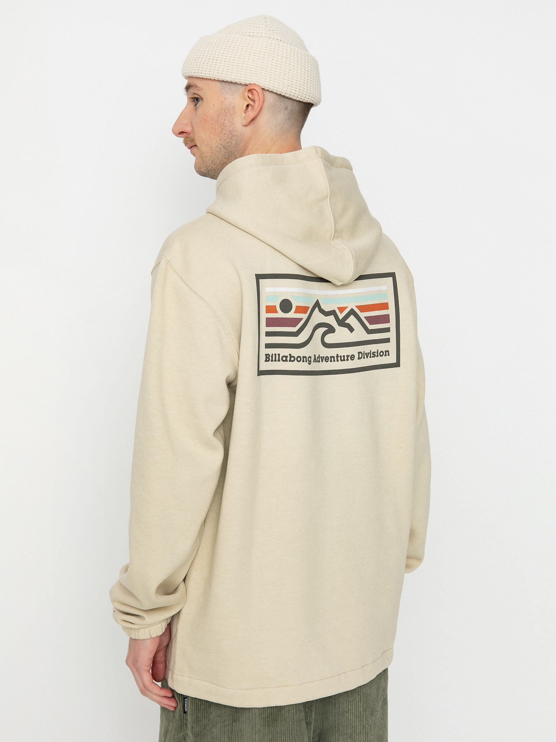 Billabong Compass HD Kapucnis pulóver (chino)