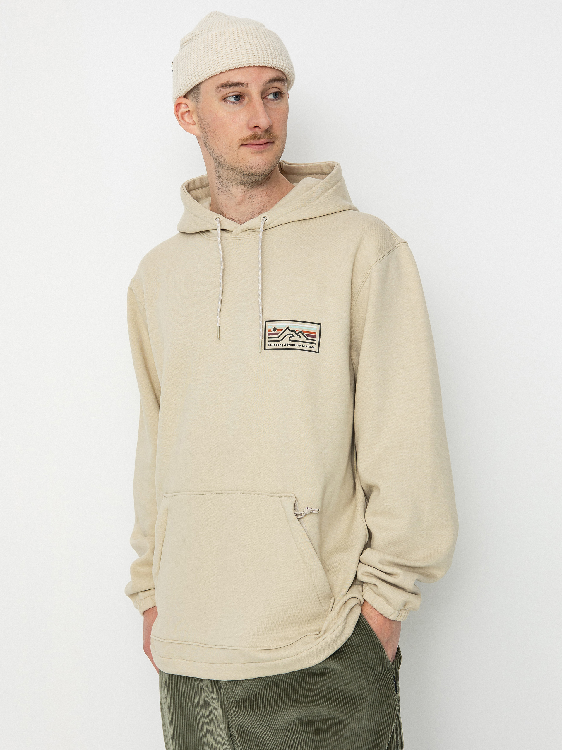 Billabong Compass HD Kapucnis pulóver (chino)