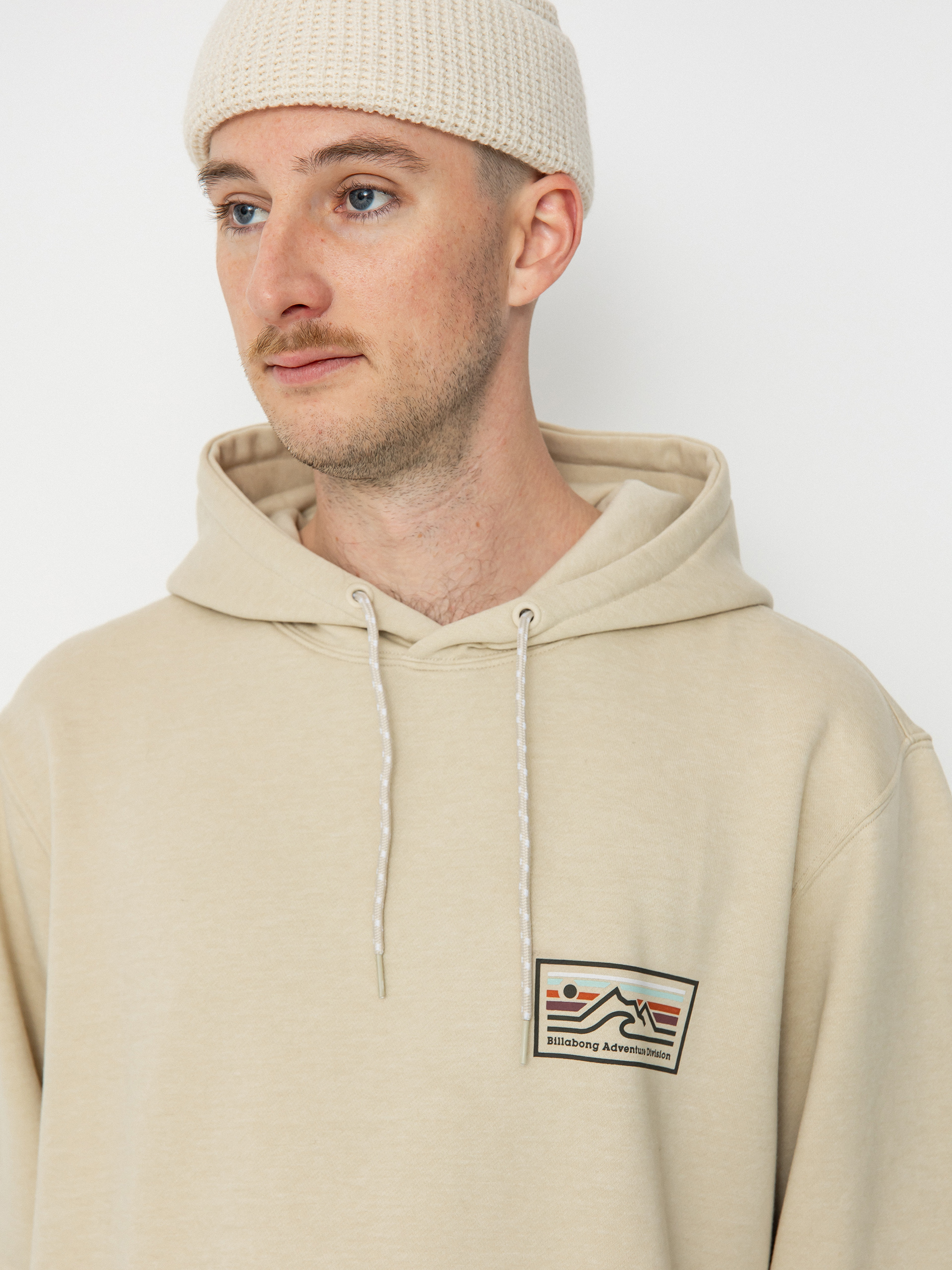 Billabong Compass HD Kapucnis pulóver (chino)