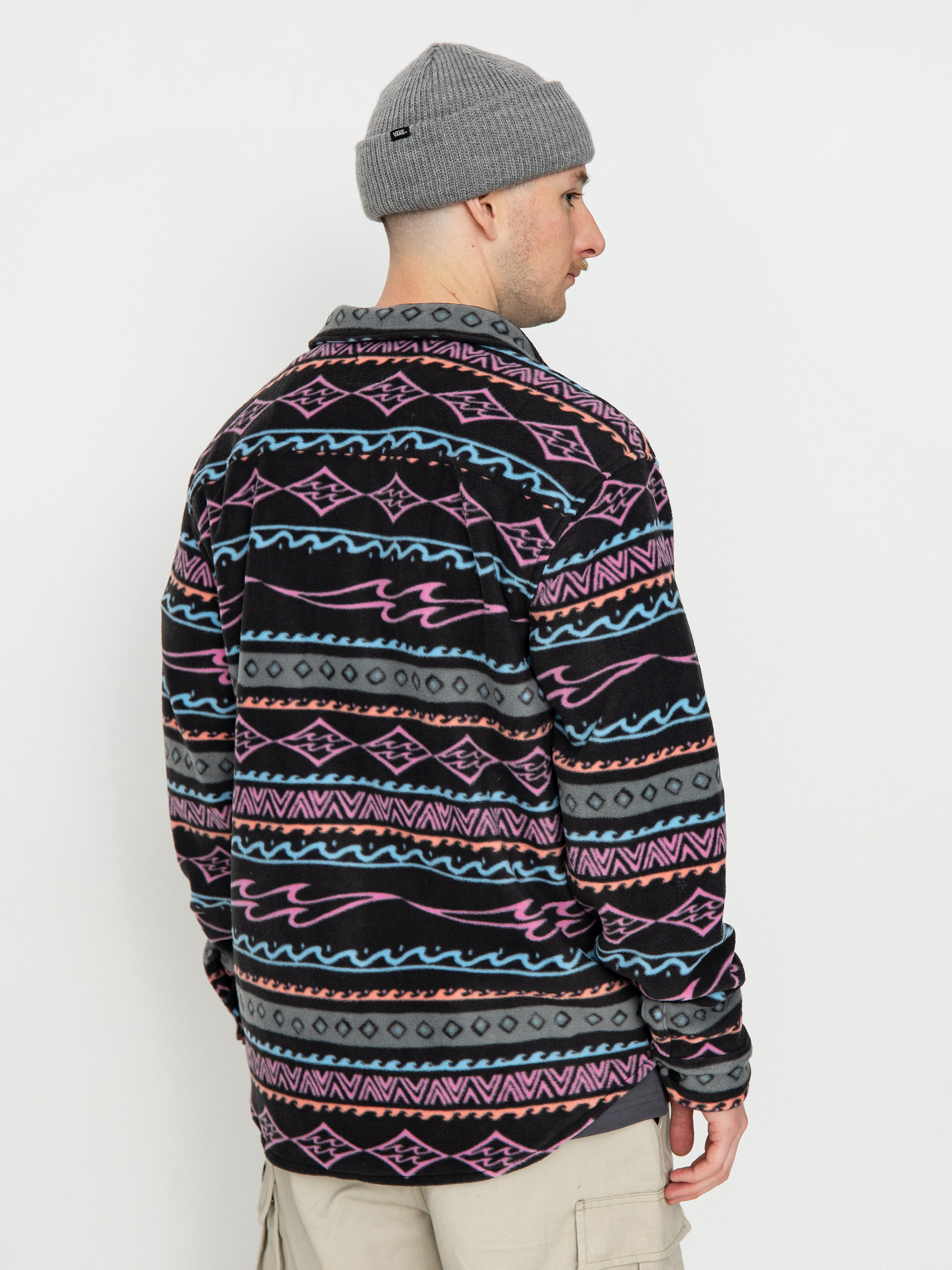 Billabong Furnace Flannel Ing (purple ash)