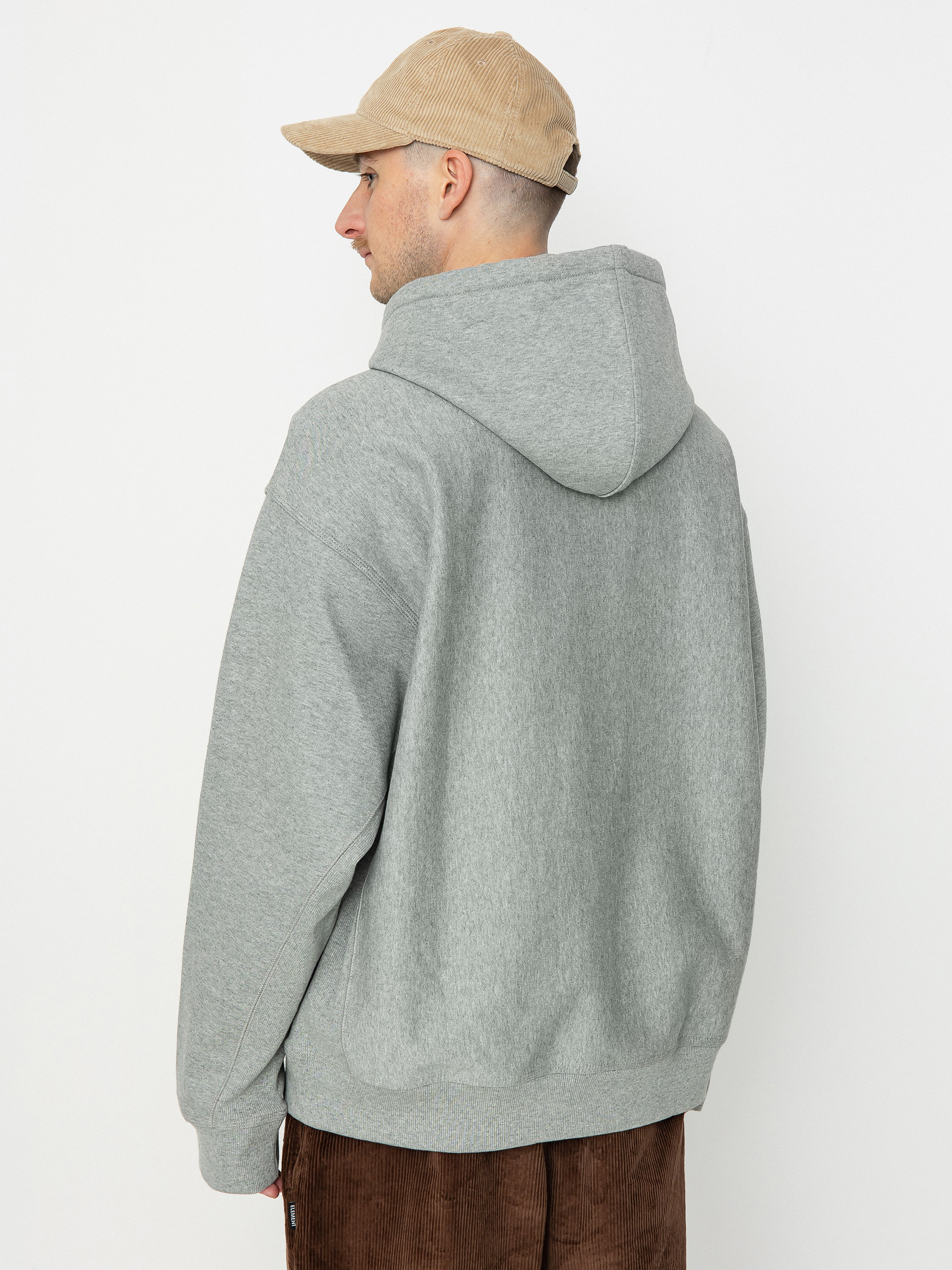 Carhartt WIP American Script HD Kapucnis pulóver (grey heather)
