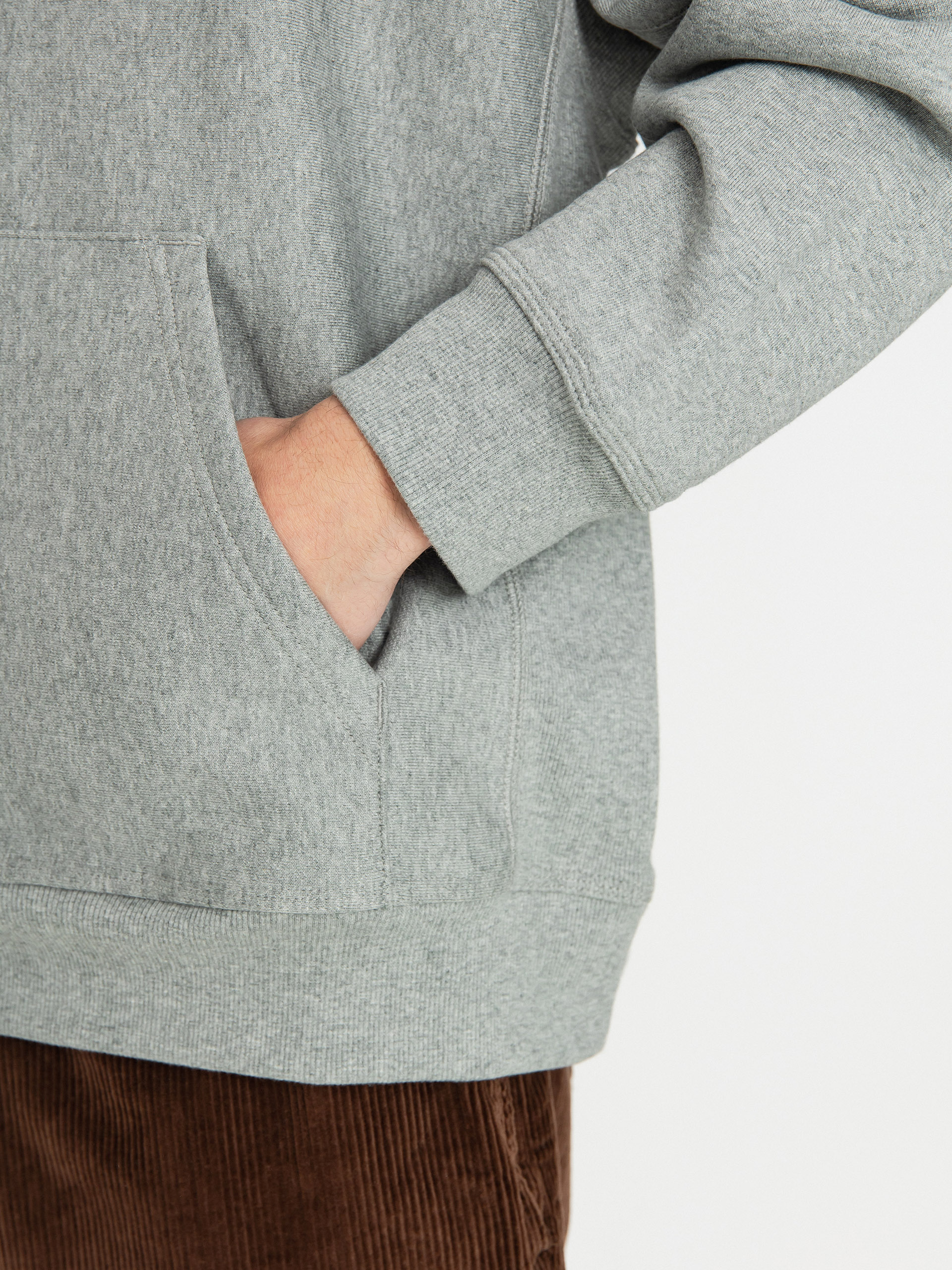 Carhartt WIP American Script HD Kapucnis pulóver (grey heather)