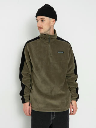 Method Fast Times 1/4 Zip Polár pulóver (khaki/black)