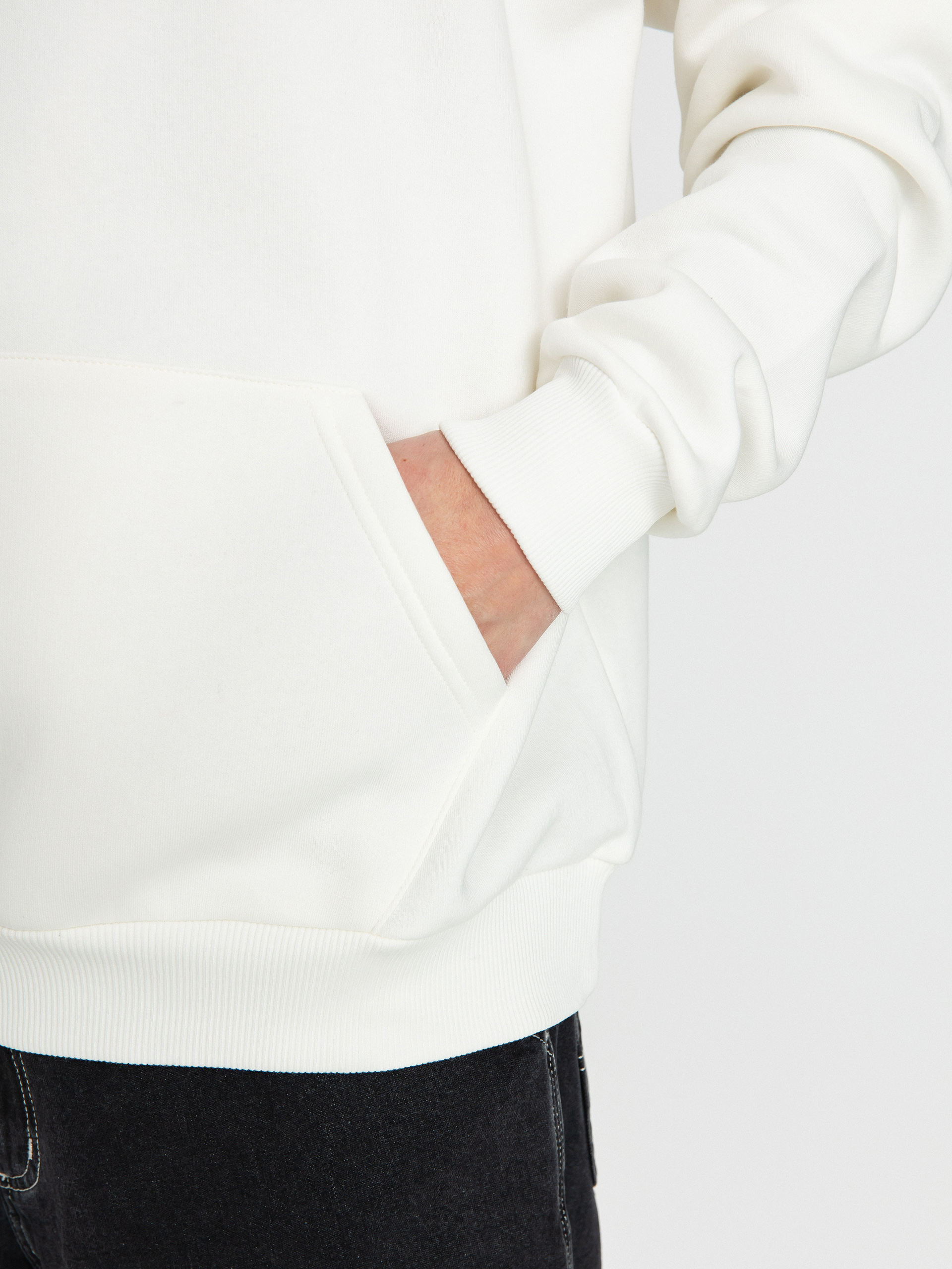 Method Snowboarding HD Kapucnis pulóver (off white)