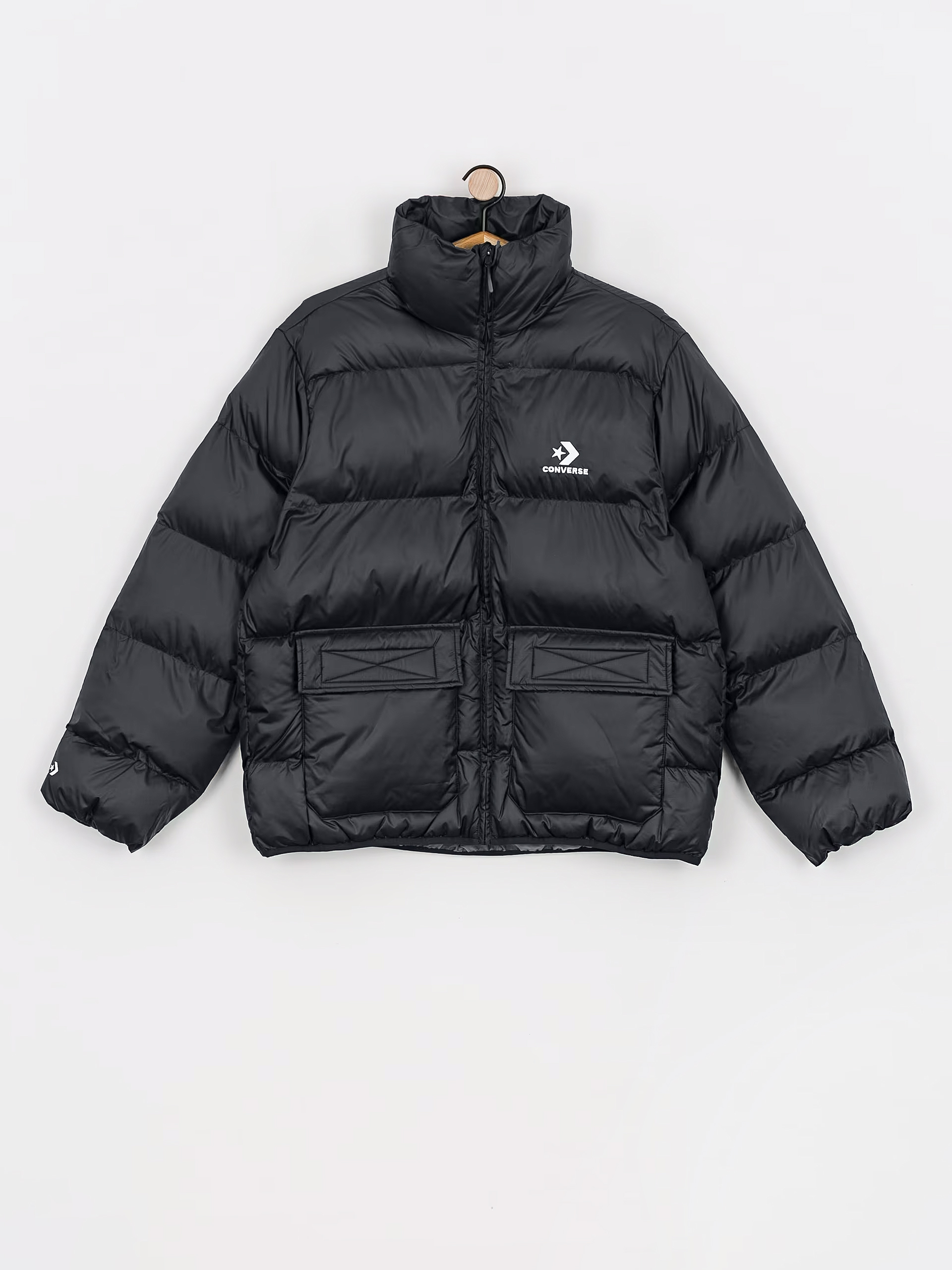 Converse Patch Pocket Core Puffer Dzseki (black)