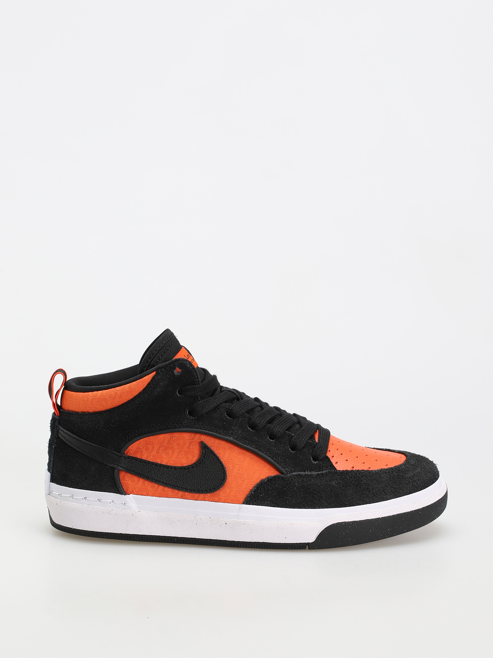 Nike SB React Leo Cipők (black/black orange electro orange)