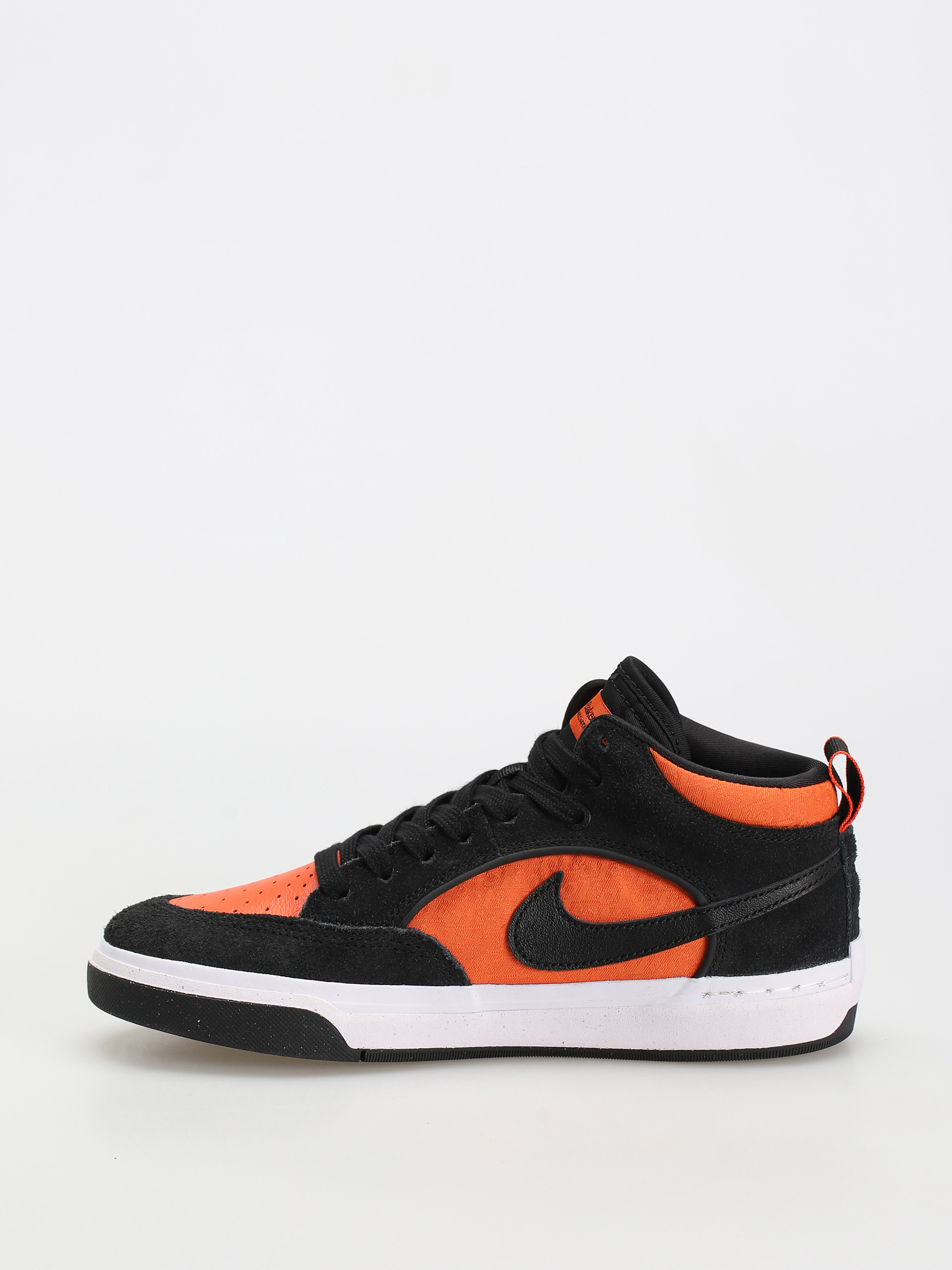 Nike SB React Leo Cipők (black/black orange electro orange)