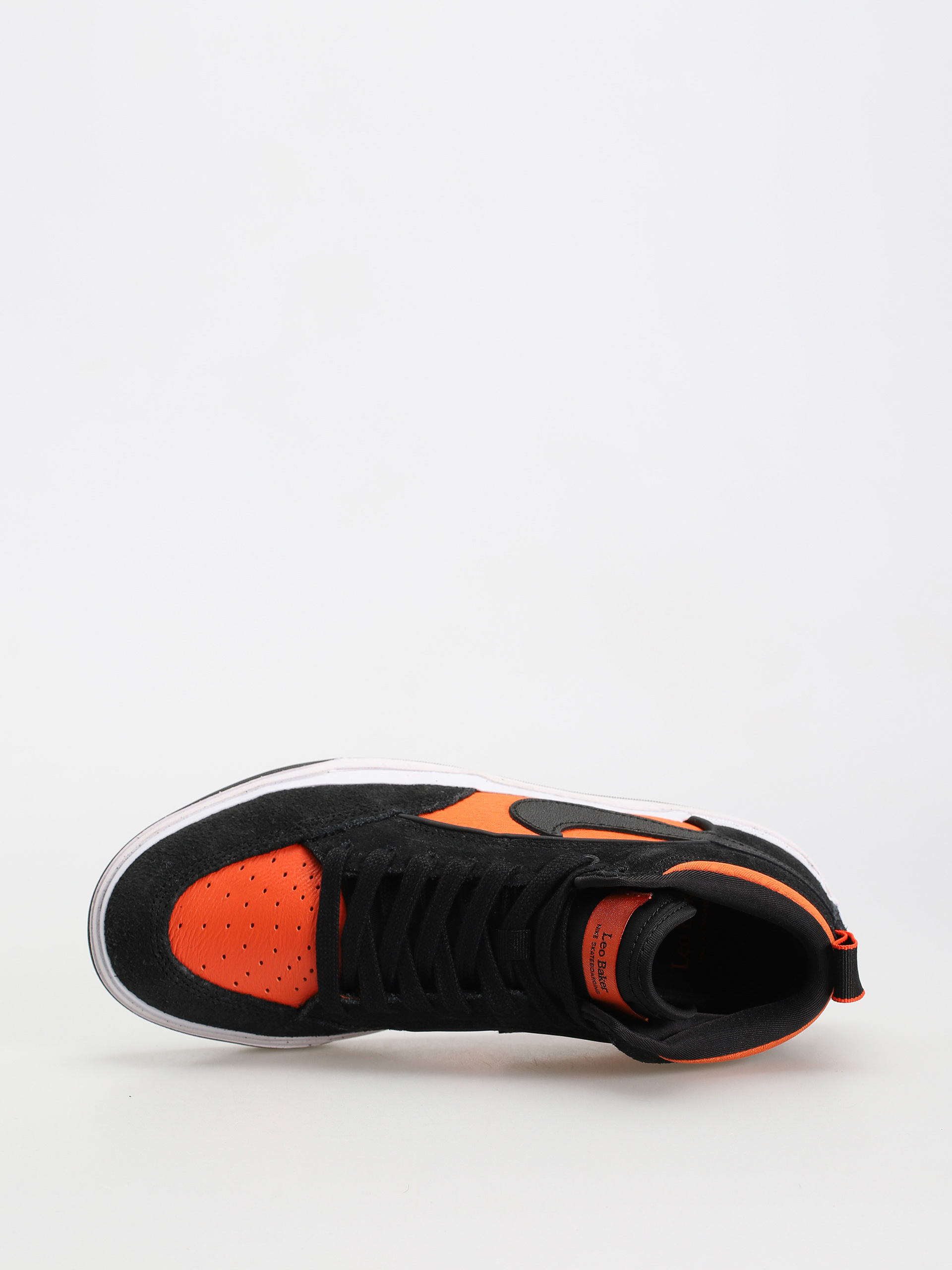 Nike SB React Leo Cipők (black/black orange electro orange)