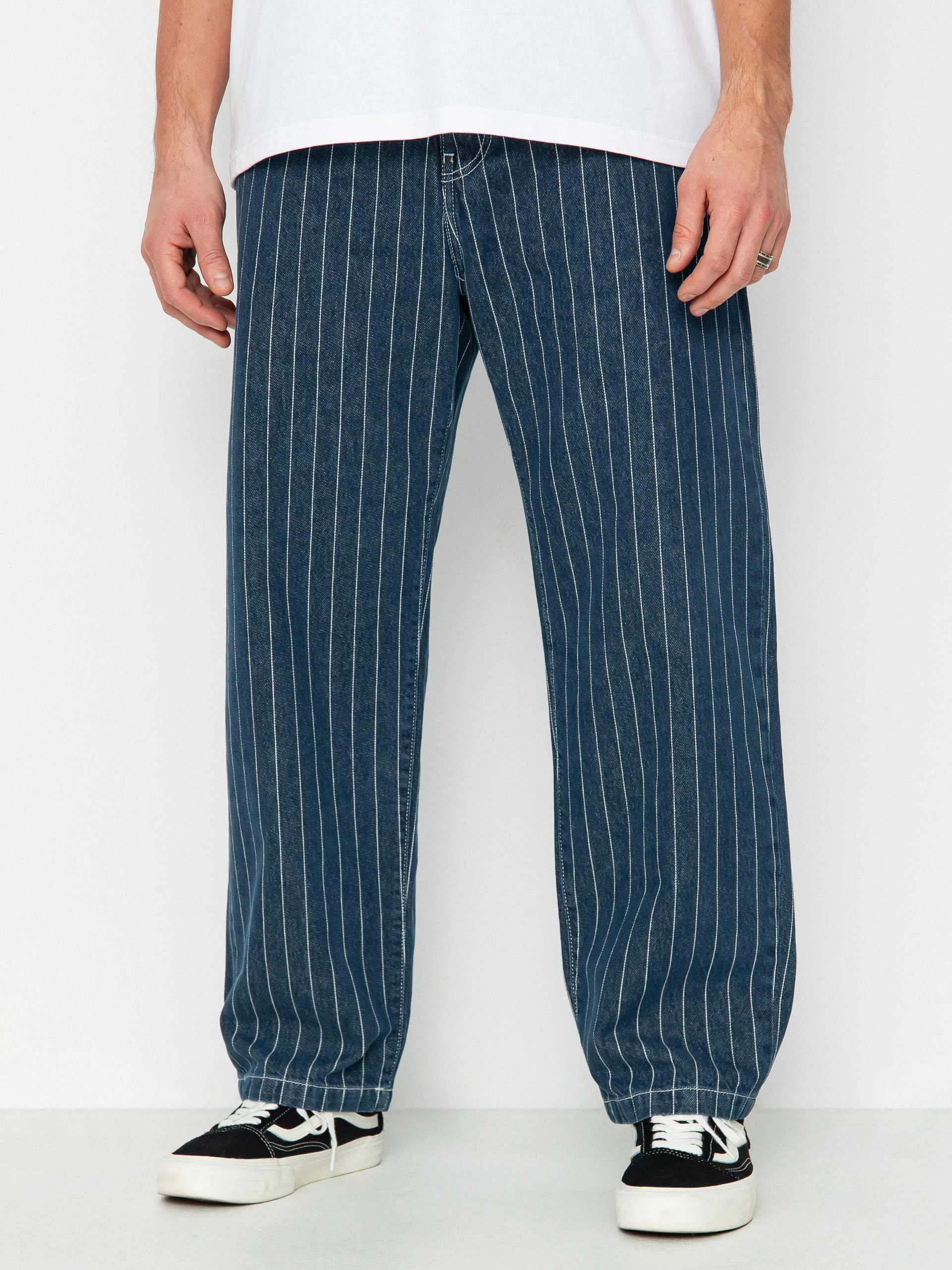 Carhartt WIP Orlean Kisnadrág (orlean stripe/blue/white)