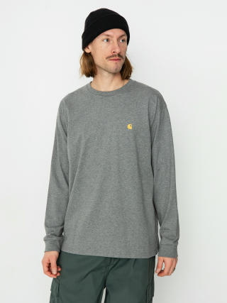 Carhartt WIP Chase Hosszú ujjú felső (dark grey heather/gold)