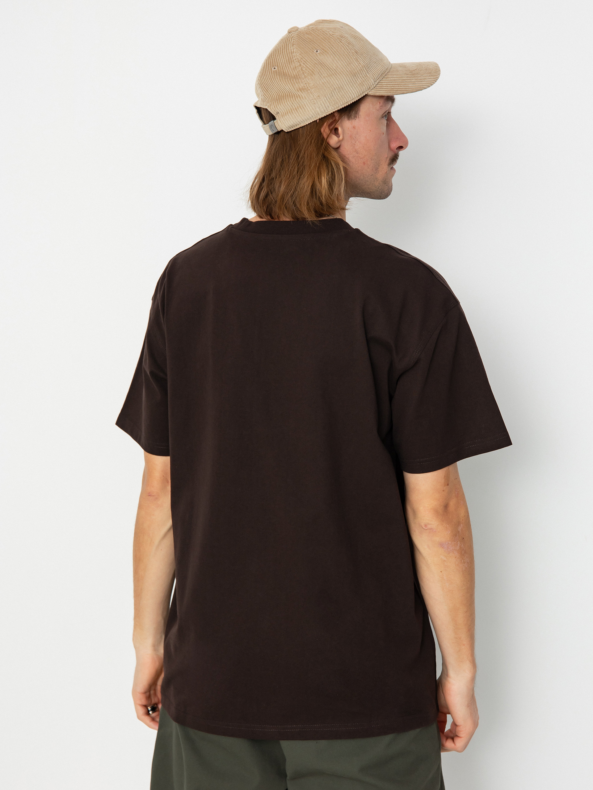 Carhartt WIP American Script Póló (tobacco)