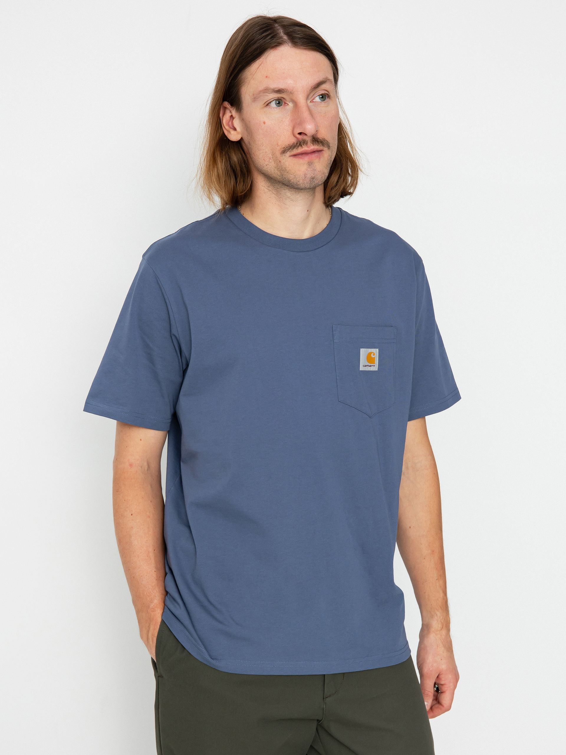 Carhartt WIP Pocket Ujjatlan felső (hudson blue)