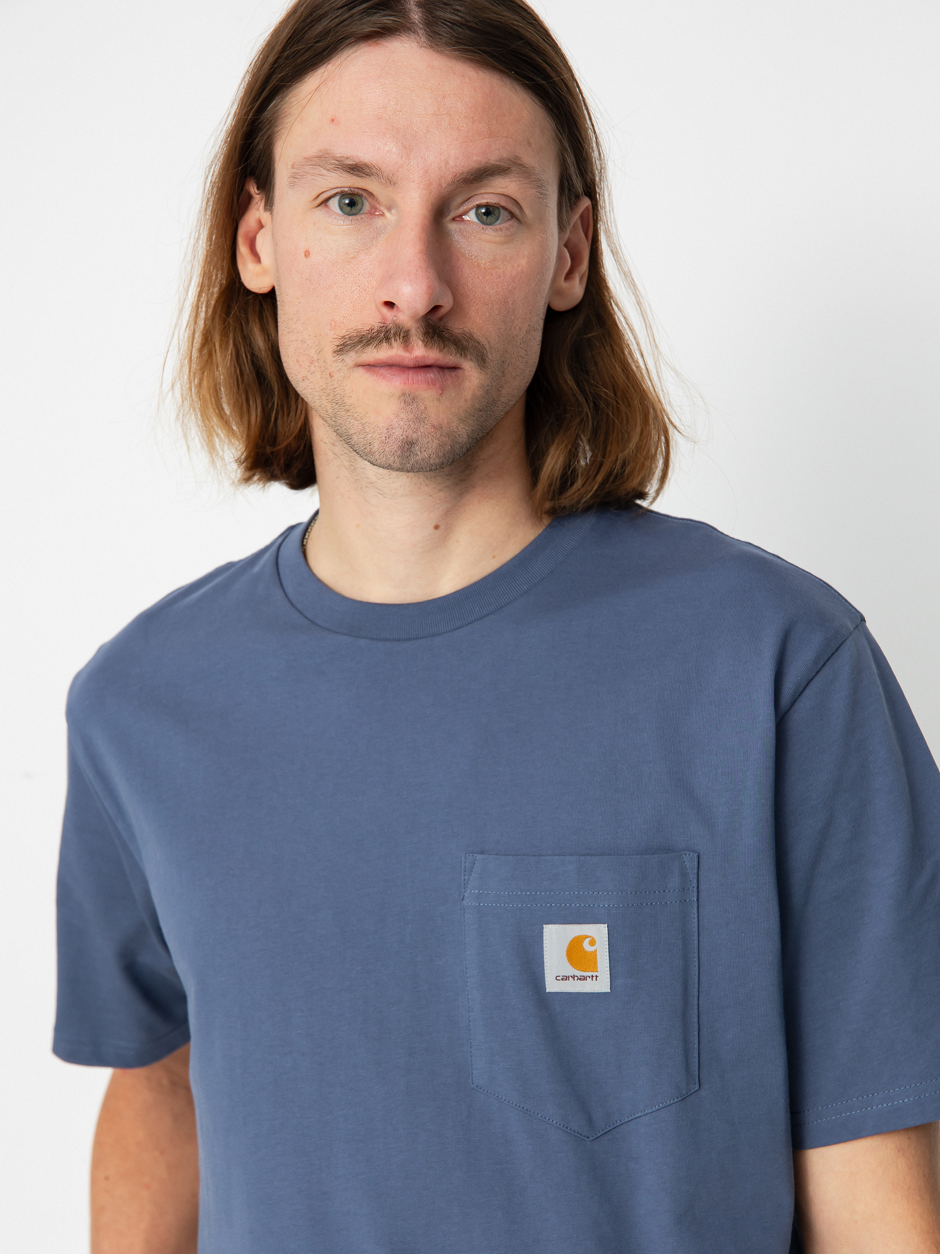 Carhartt WIP Pocket Ujjatlan felső (hudson blue)
