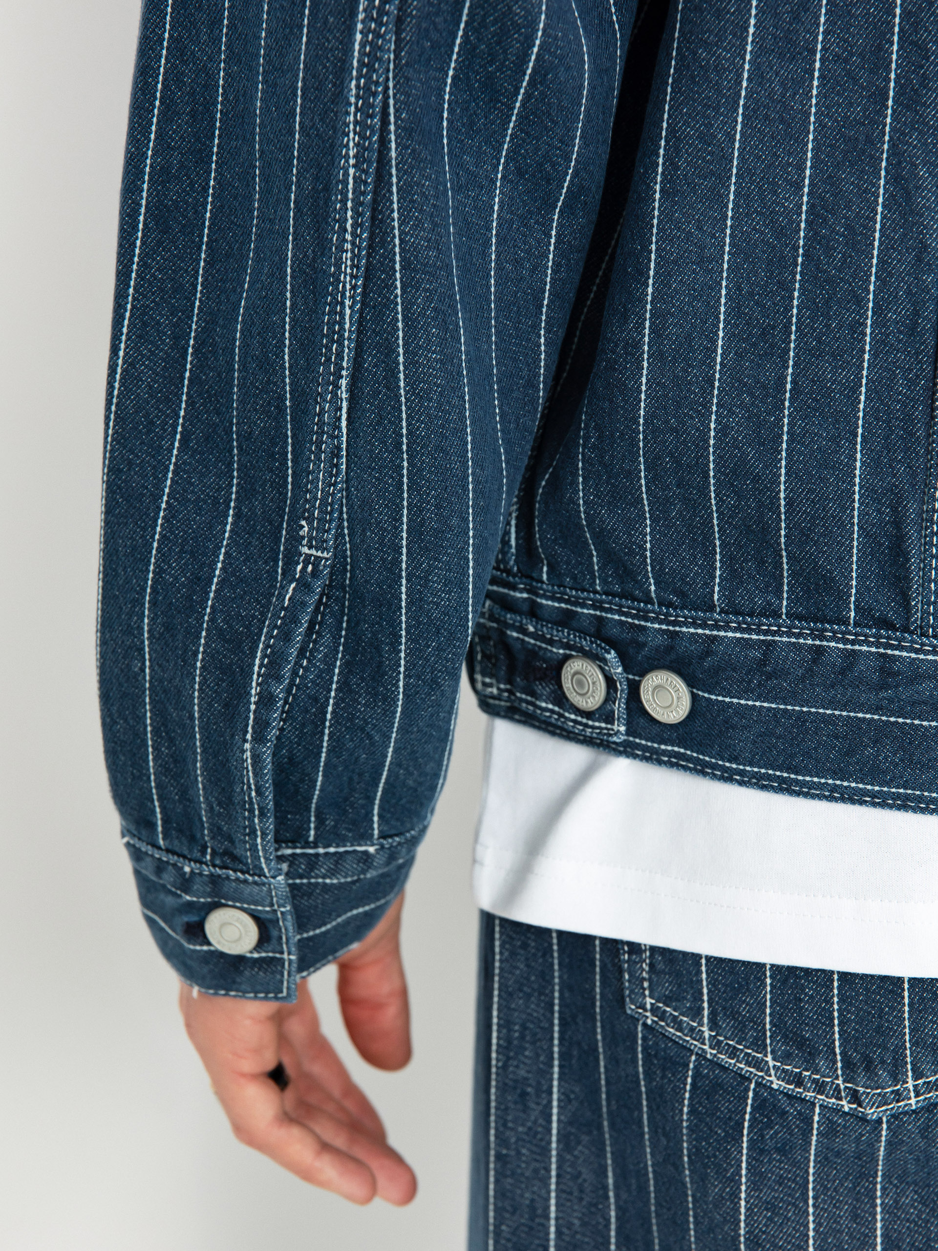 Carhartt WIP Orlean Dzseki (orlean stripe/blue/white)