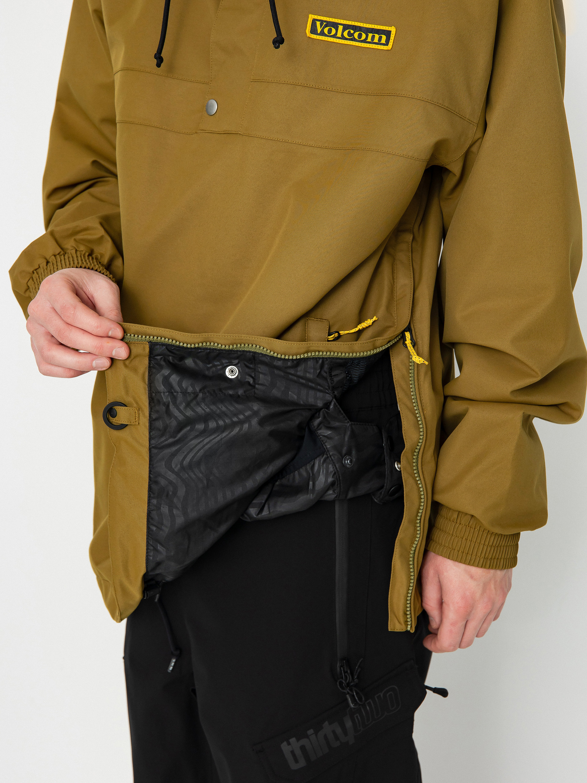 Férfi Volcom Longo Pullover Snowboard dzseki (moss)