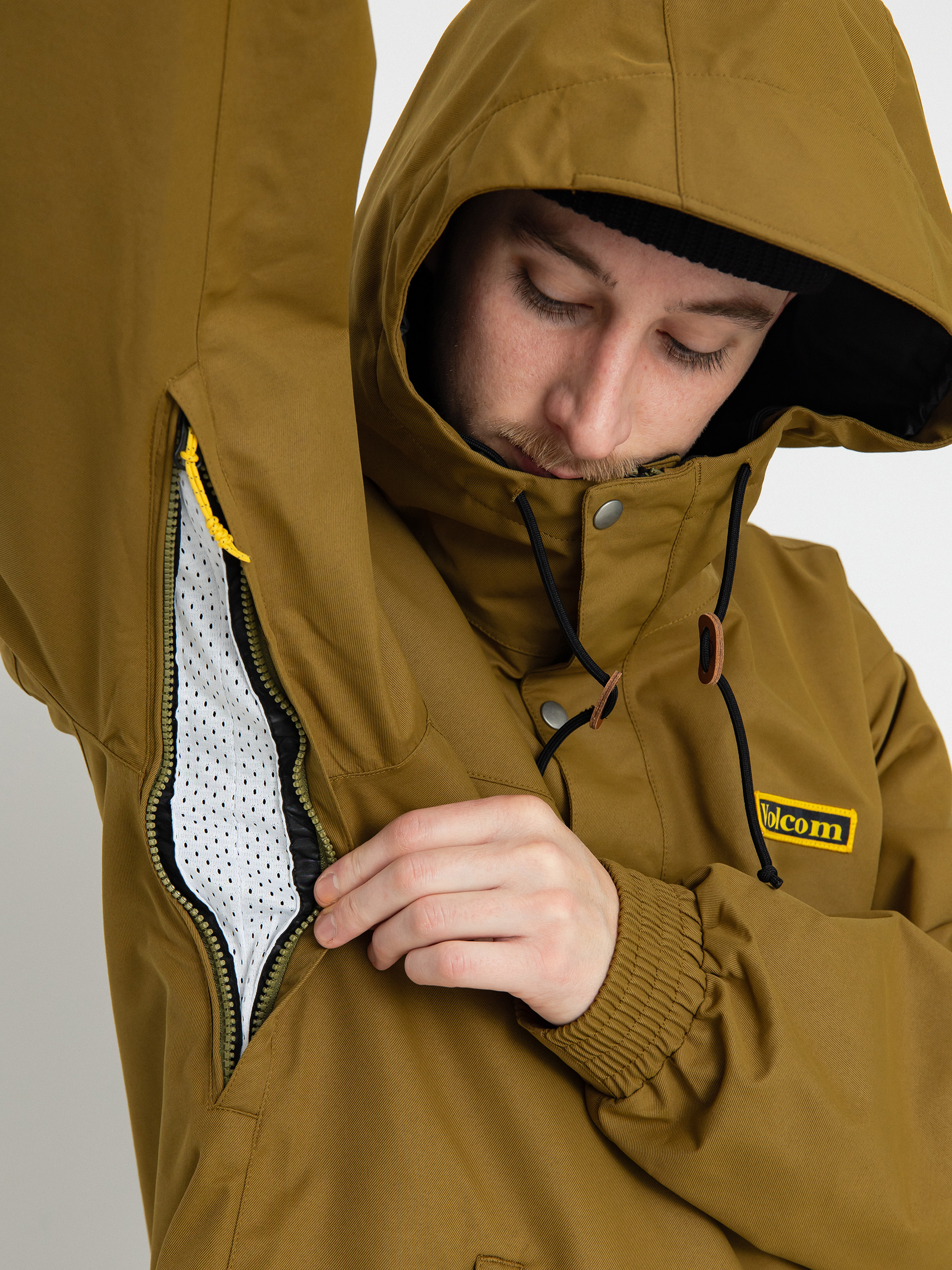 Férfi Volcom Longo Pullover Snowboard dzseki (moss)