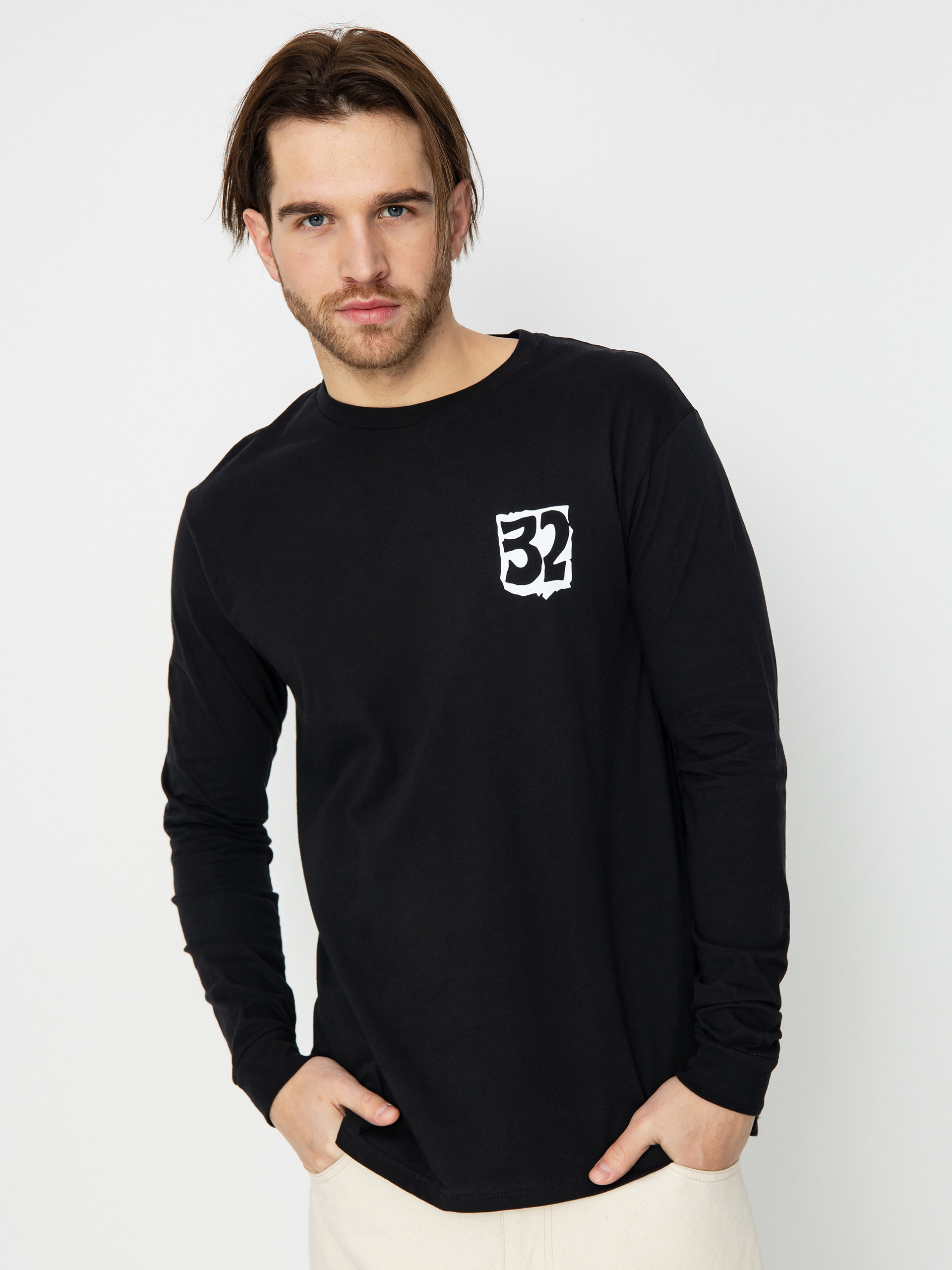 ThirtyTwo Hood Rats Hosszú ujjú felső (black)