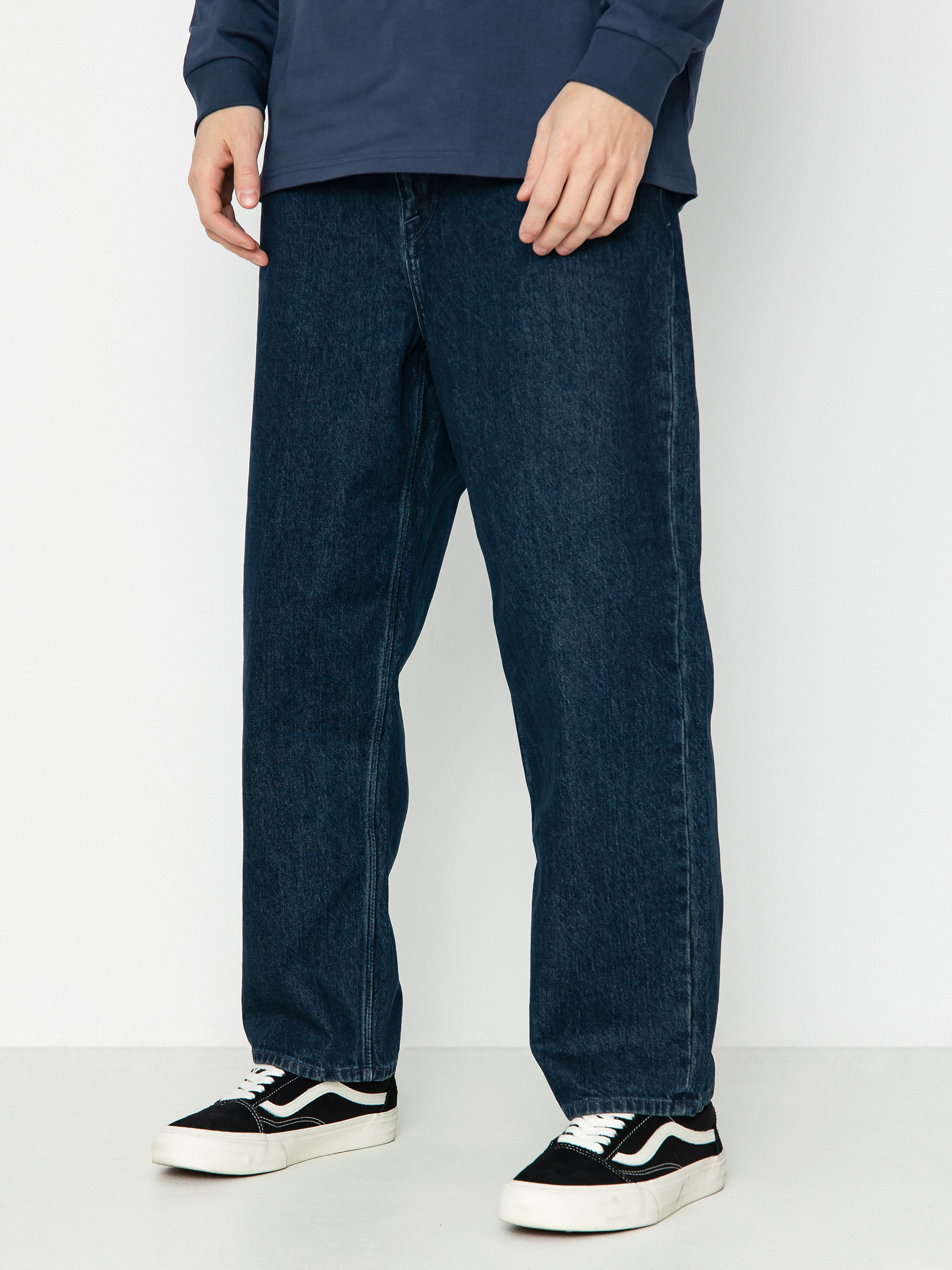 Volcom Billow Tapered Denim Kisnadrág (deep water)