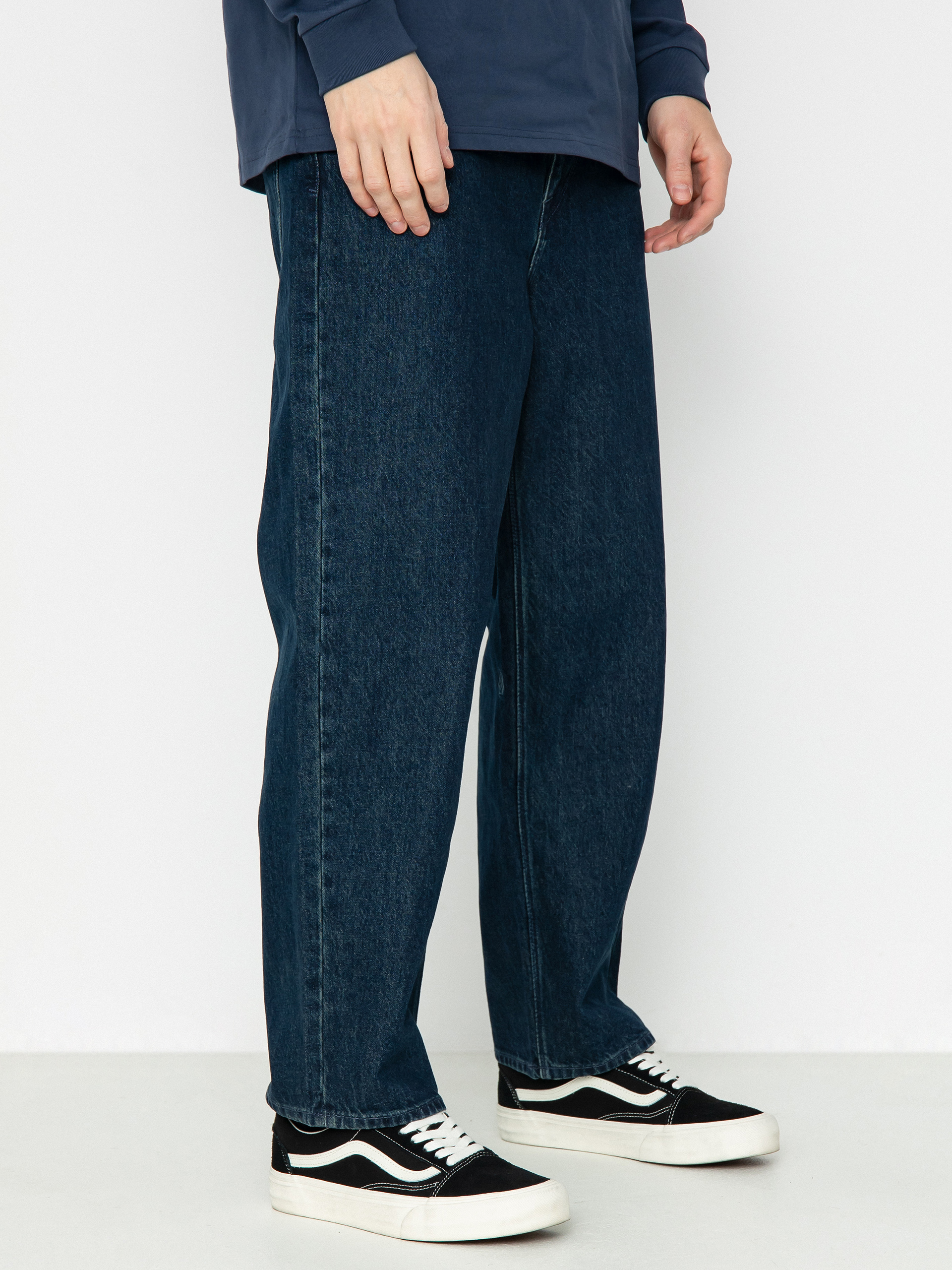 Volcom Billow Tapered Denim Kisnadrág (deep water)