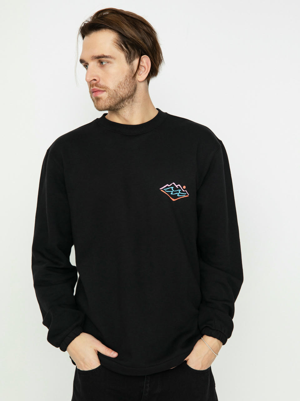 Billabong Compass Crew Pulóver (black)