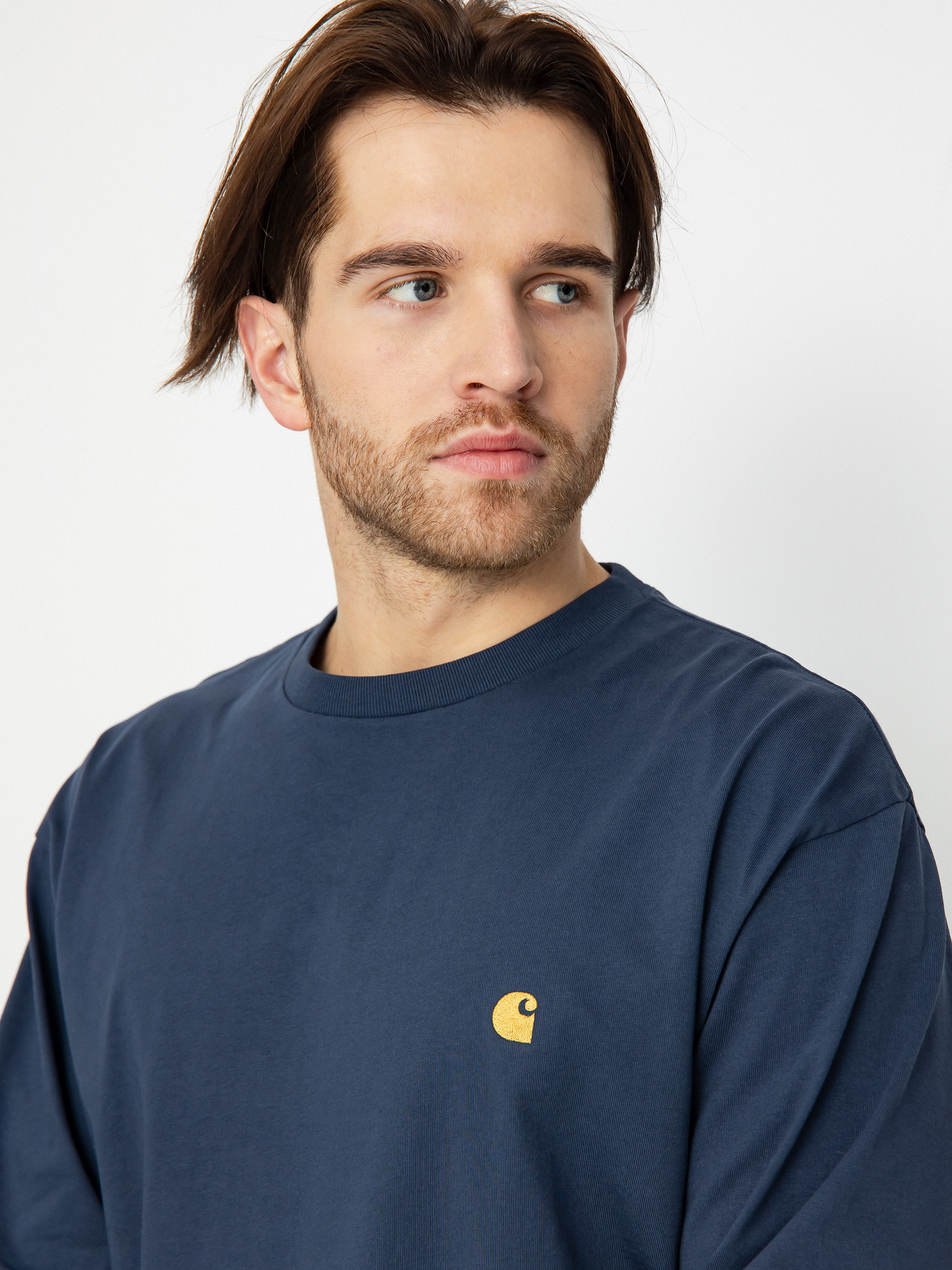 Carhartt WIP Chase Hosszú ujjú felső (blue/gold)