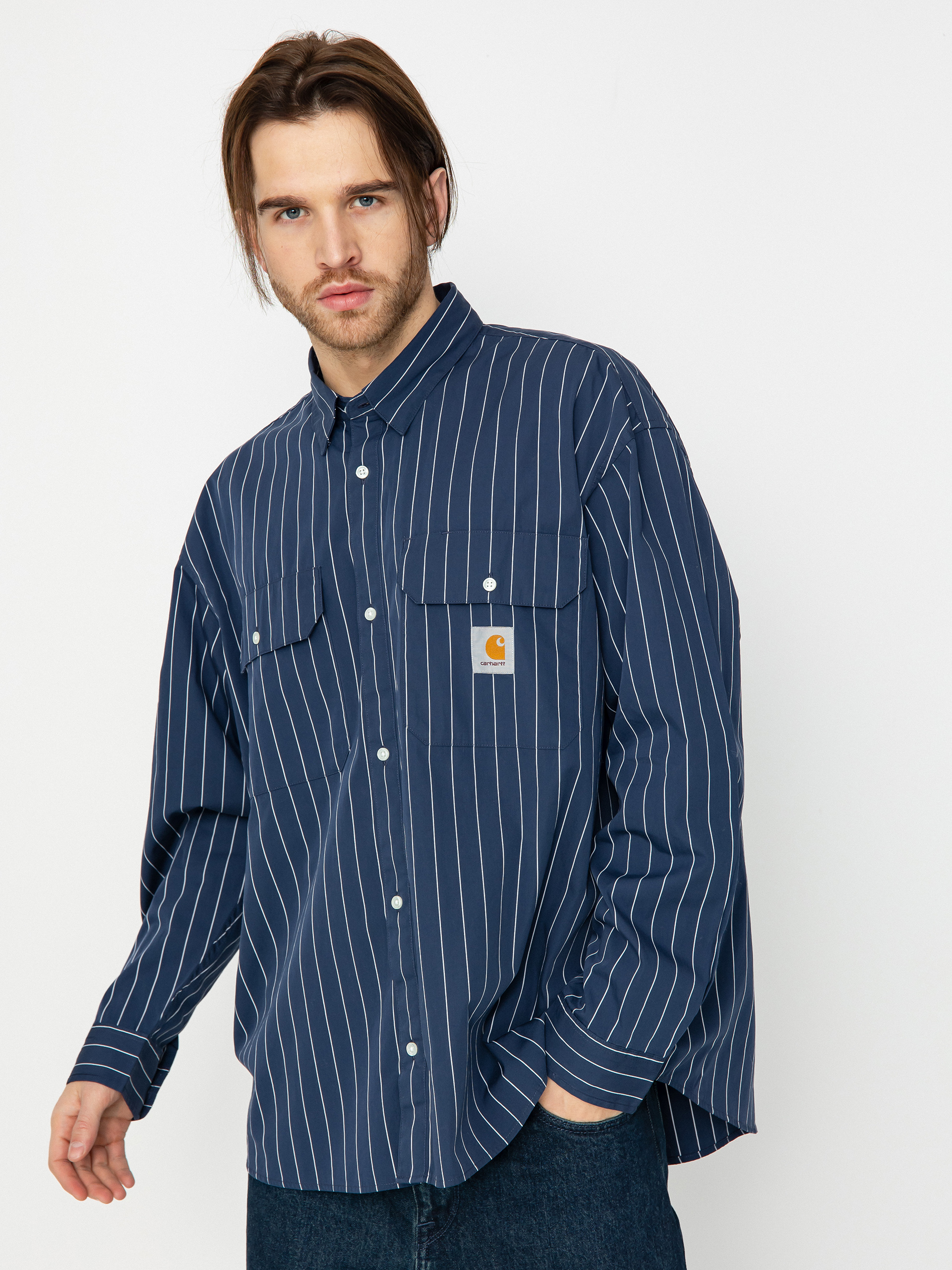 Carhartt WIP Orlean Ing (orlean stripe/blue/white)