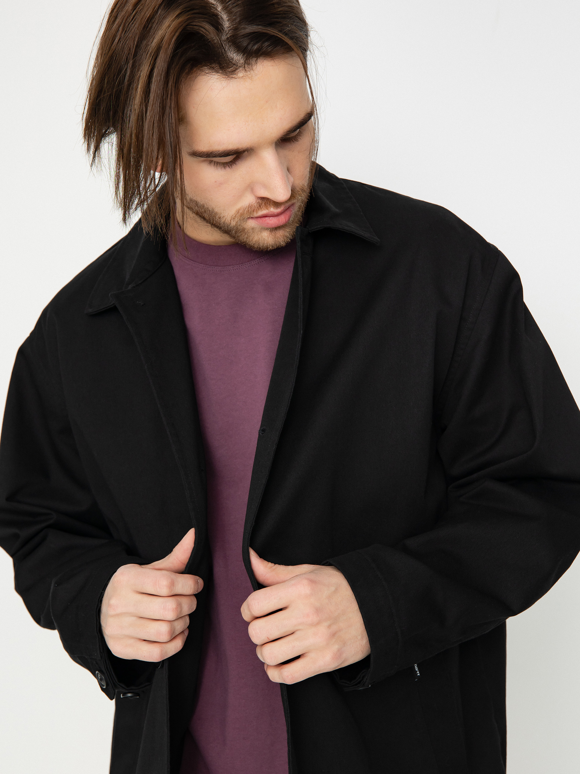 Carhartt WIP Newhaven Kabát (black)