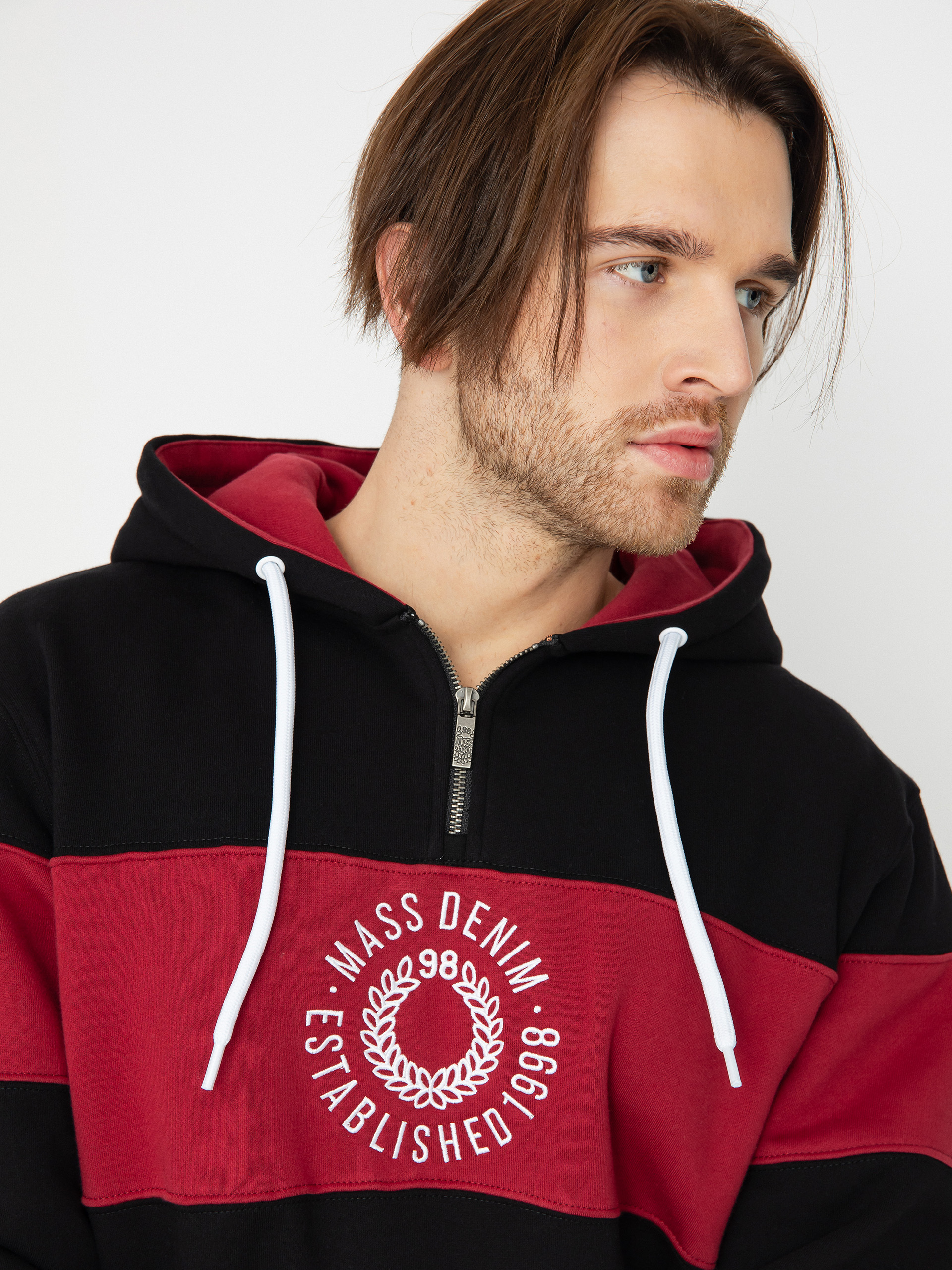 MassDnm Elementary HD Kapucnis pulóver (black)