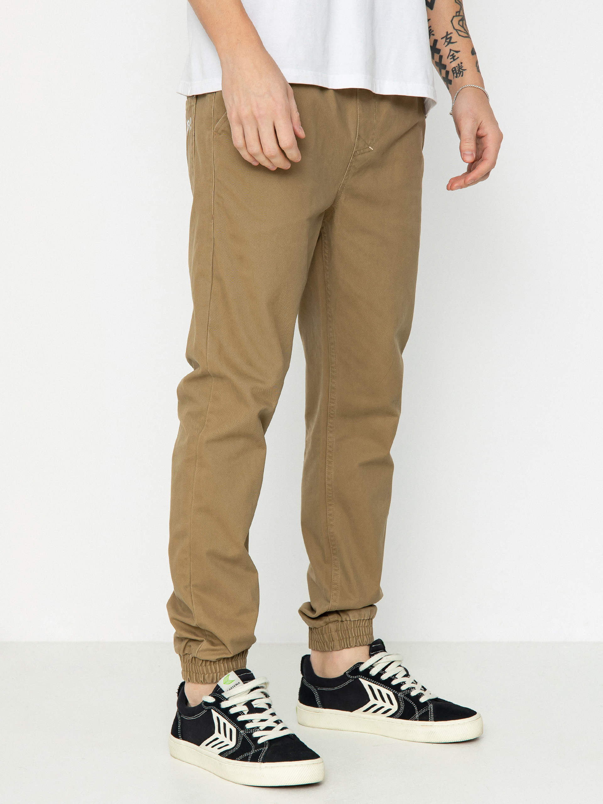 MassDnm Signature Jogger Kisnadrág (beige)