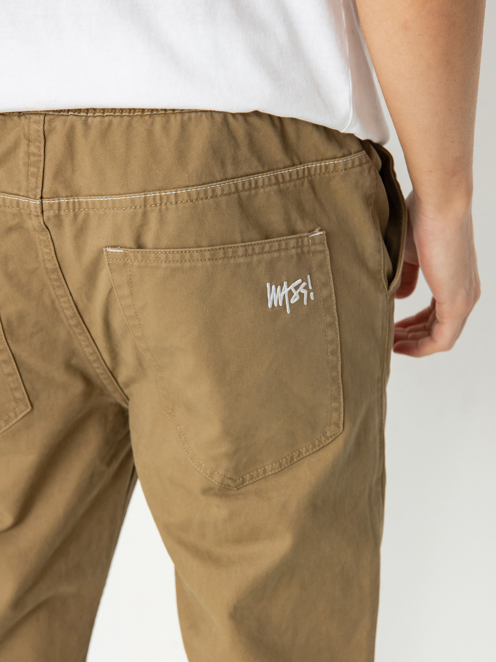 MassDnm Signature Jogger Kisnadrág (beige)