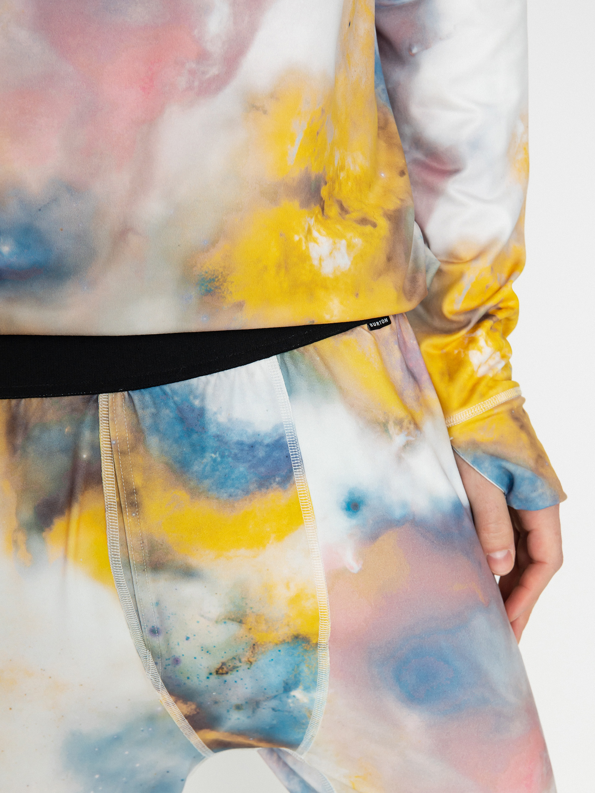 Burton Kalesony Midweight Base Layer Leggings (stout white voyager)