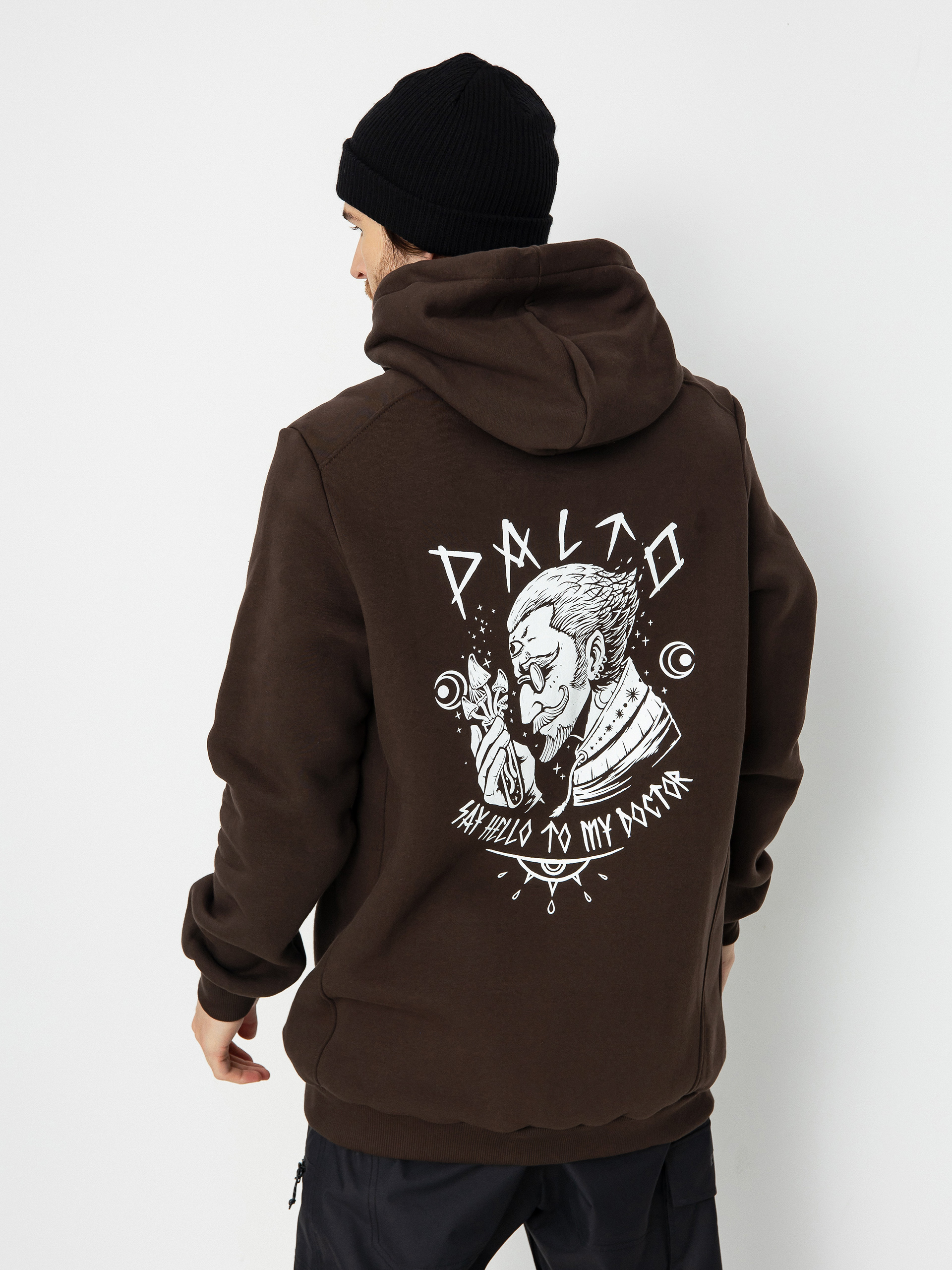 Férfi Palto Doctor HD Thermo pulóver (dark brown)