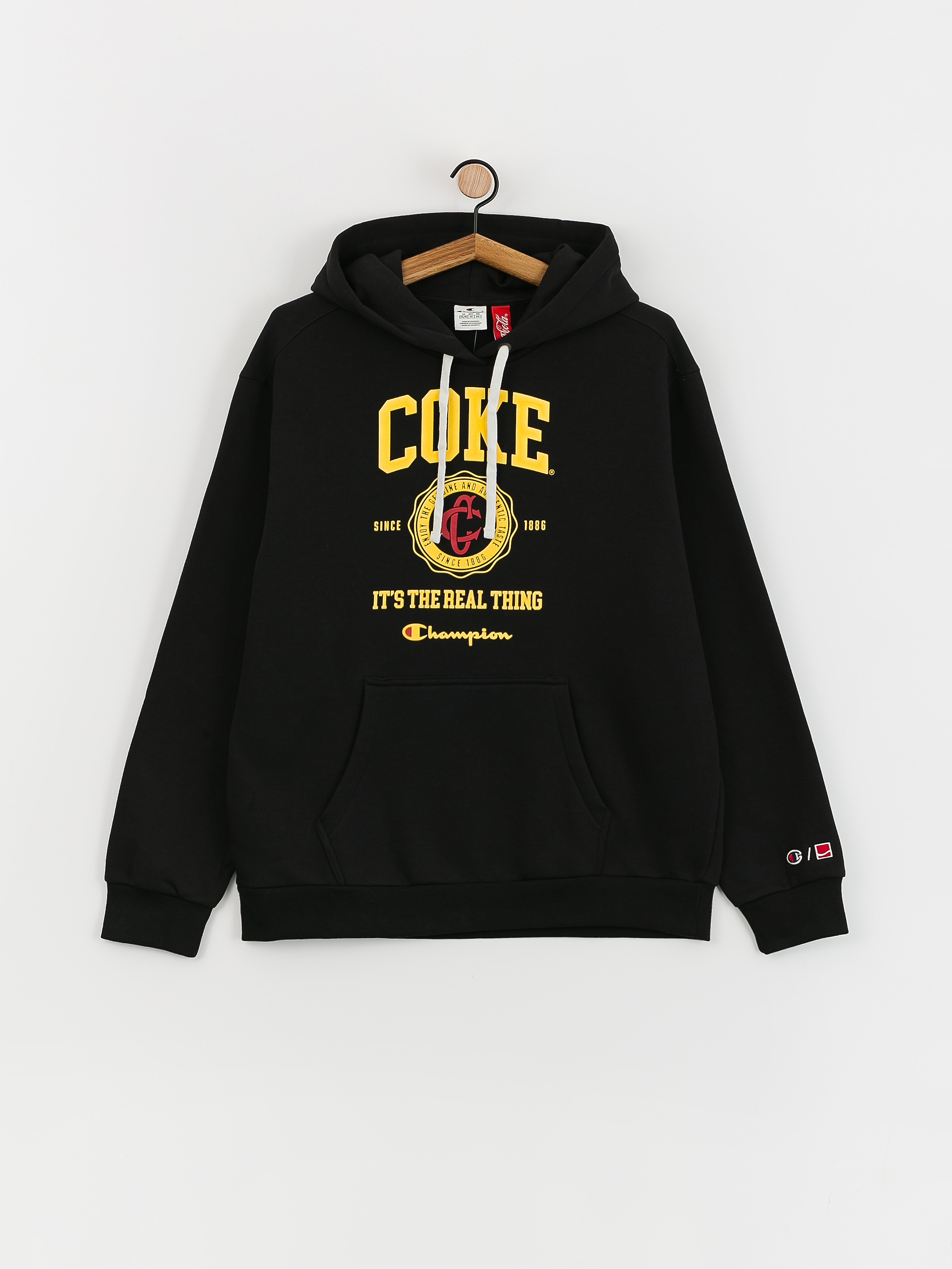Champion X Coca Cola Hooded Sweatshirt 220180 Kapucnis pulóver (nbk)
