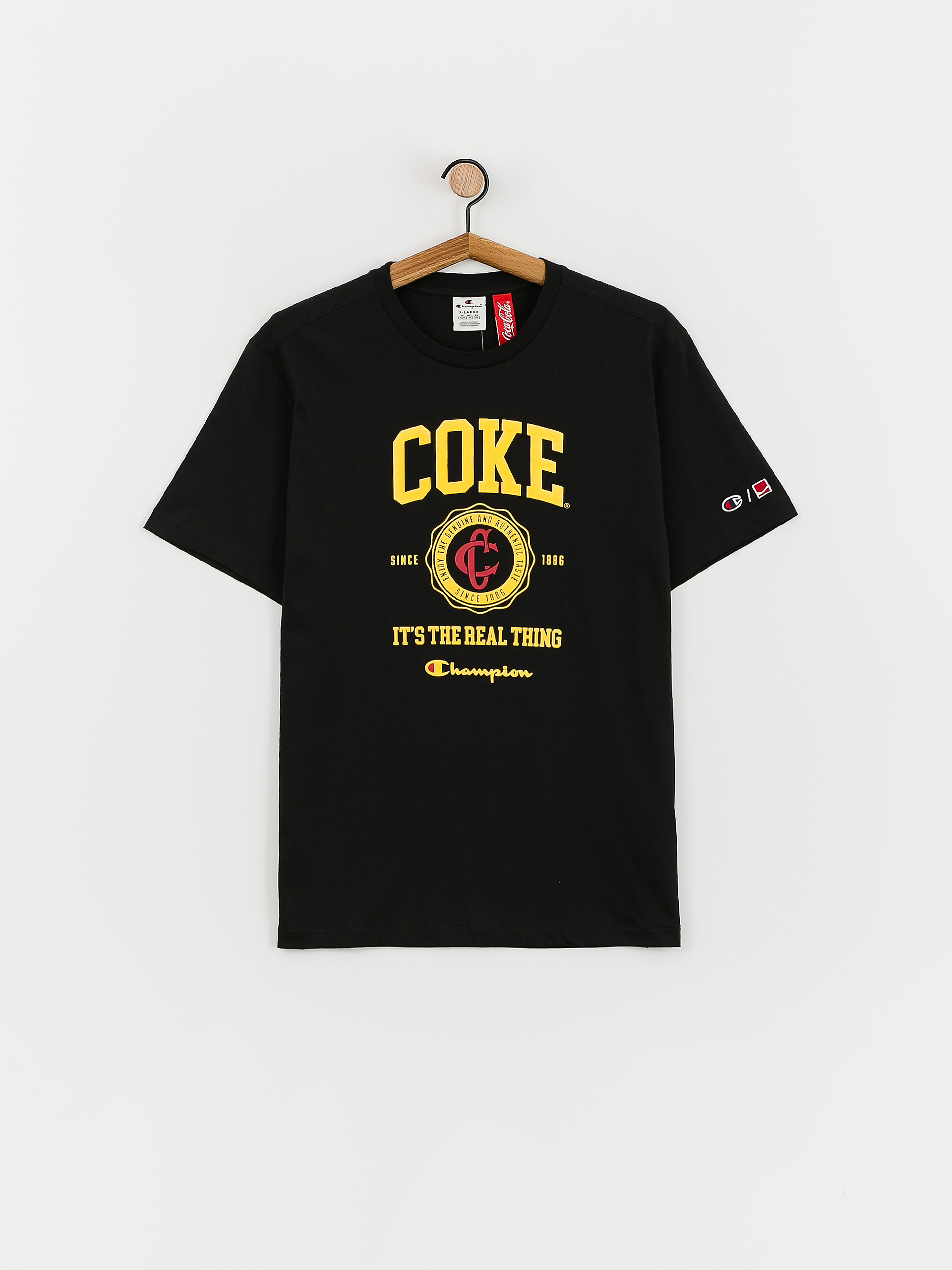 Champion X Coca Cola Crewneck T-Shirt 220183 Ujjatlan felső (nbk)