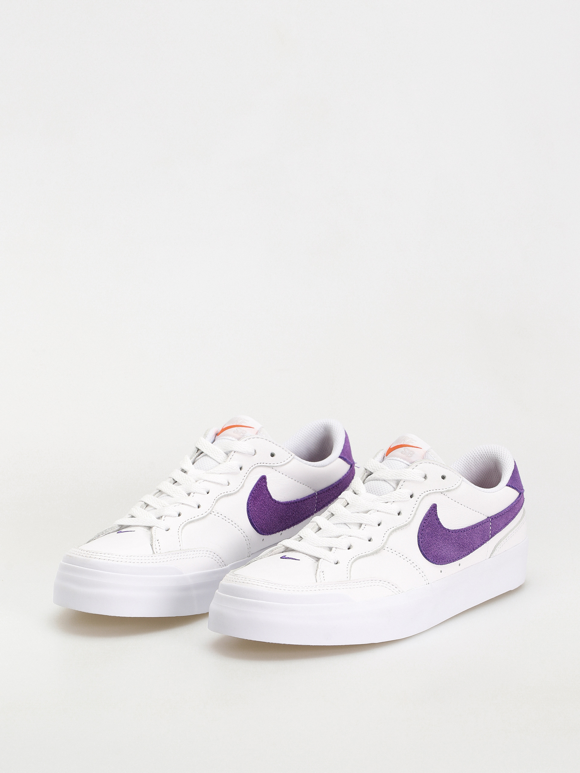Nike SB Zoom Pogo Plus Cipők (white/court purple white gum light brown)