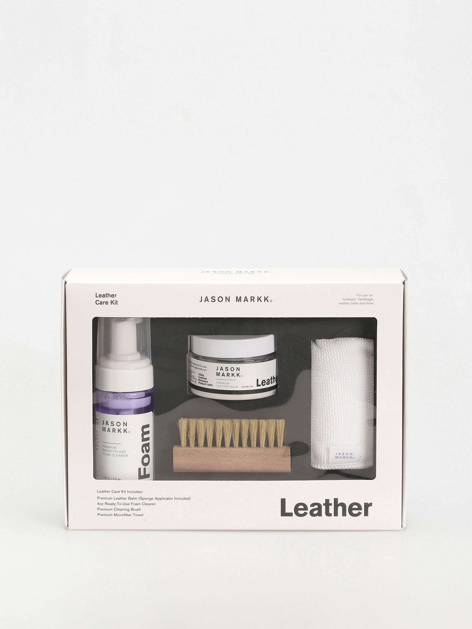 Jason Markk Leather Care Kit Bőrápoló készlet