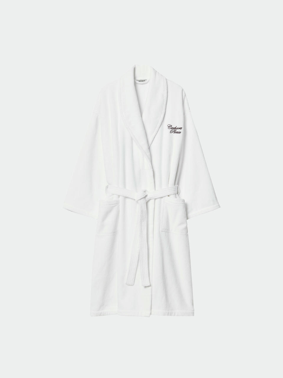 Carhartt WIP Szlafrok Please Bathrobe Akcesoria (white/bordeaux)