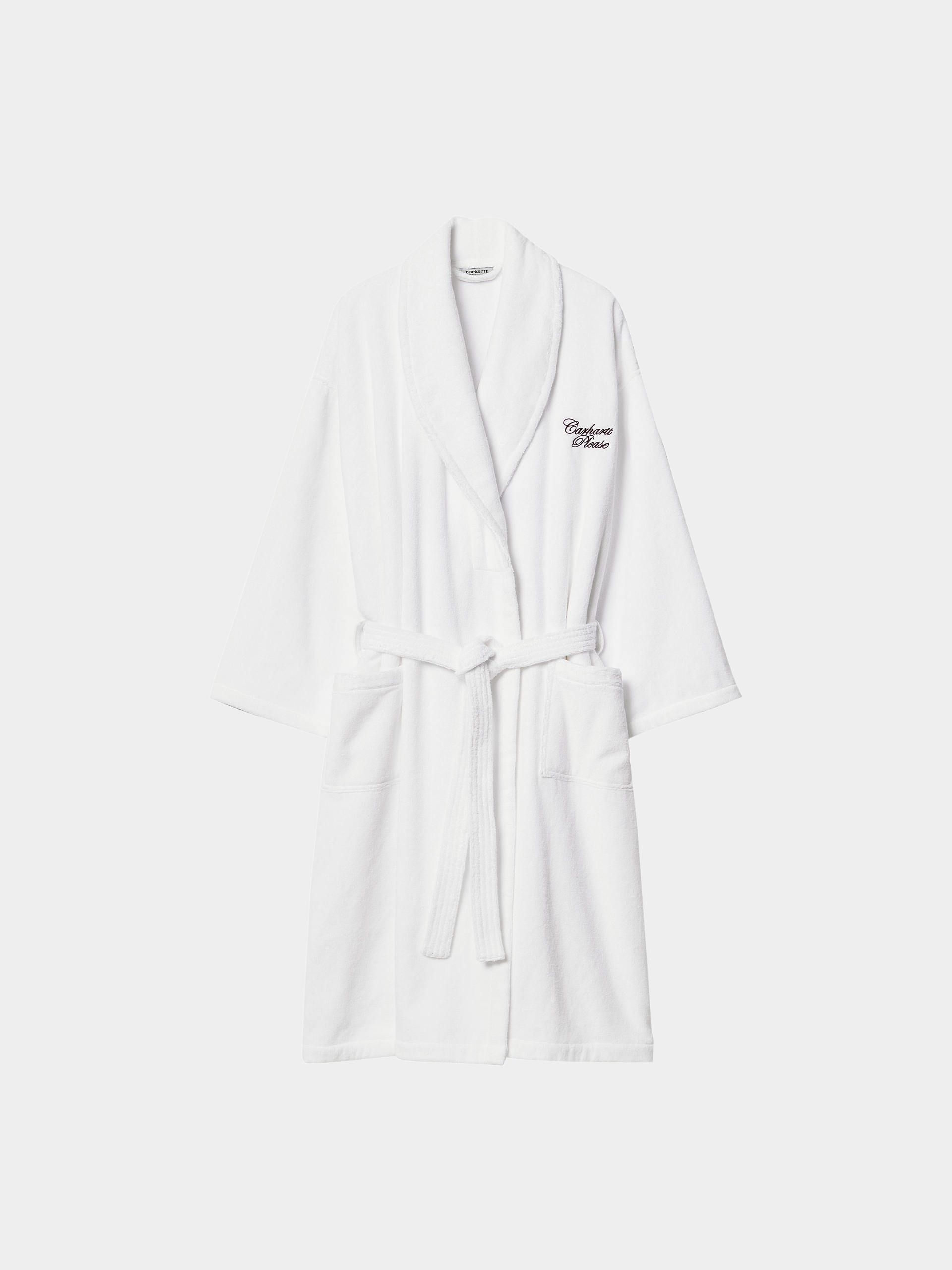 Carhartt WIP Szlafrok Please Bathrobe Akcesoria (white/bordeaux)