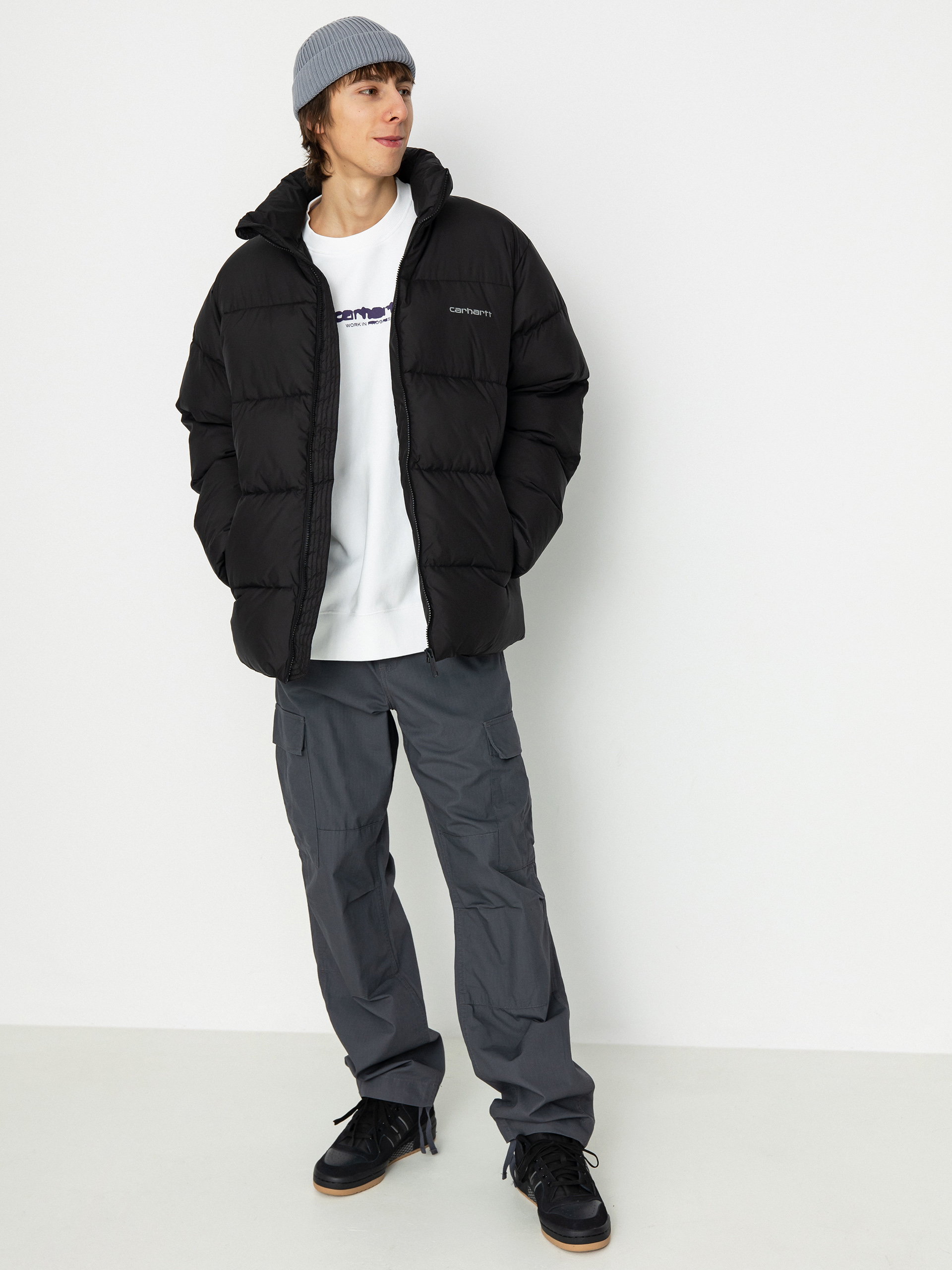 Carhartt WIP Springfield Dzseki (black/blacksmith)
