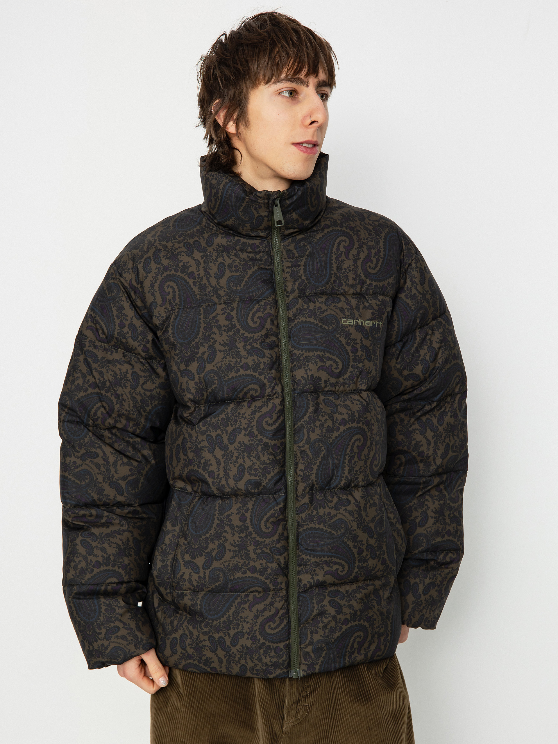 Carhartt WIP Springfield Dzseki (paisley print plant/black)