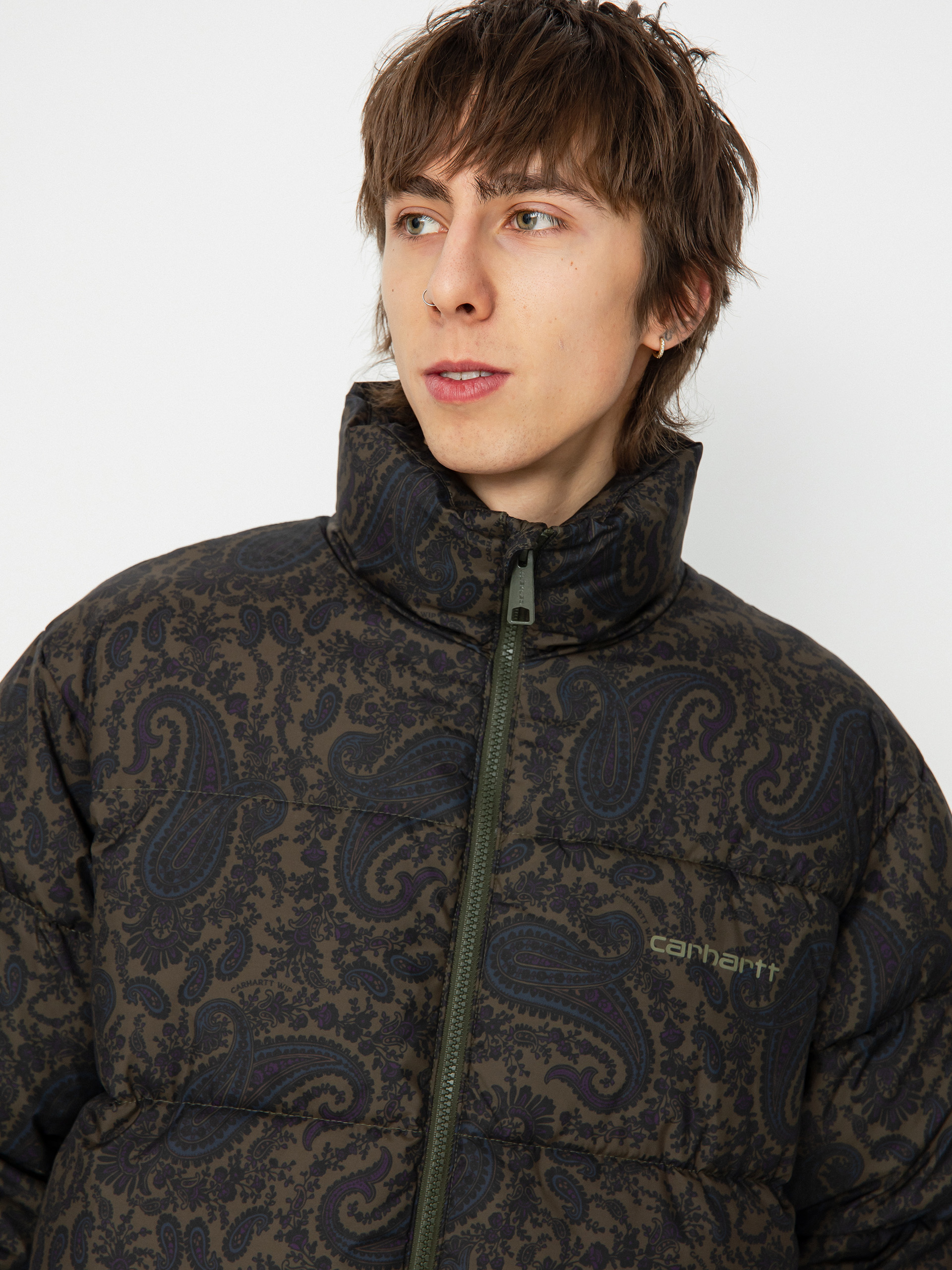 Carhartt WIP Springfield Dzseki (paisley print plant/black)